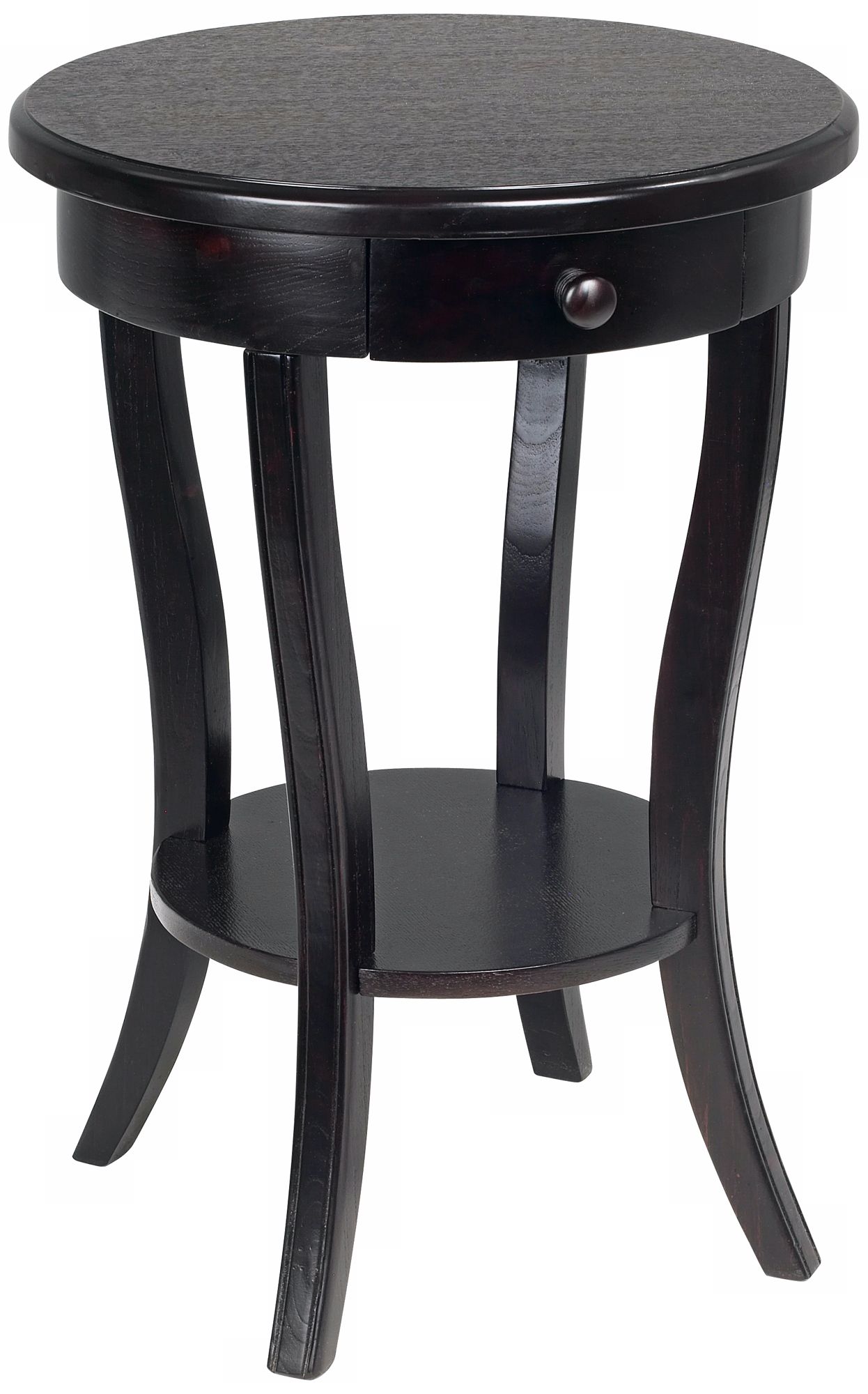 Atwood Dark Espresso Accent Table