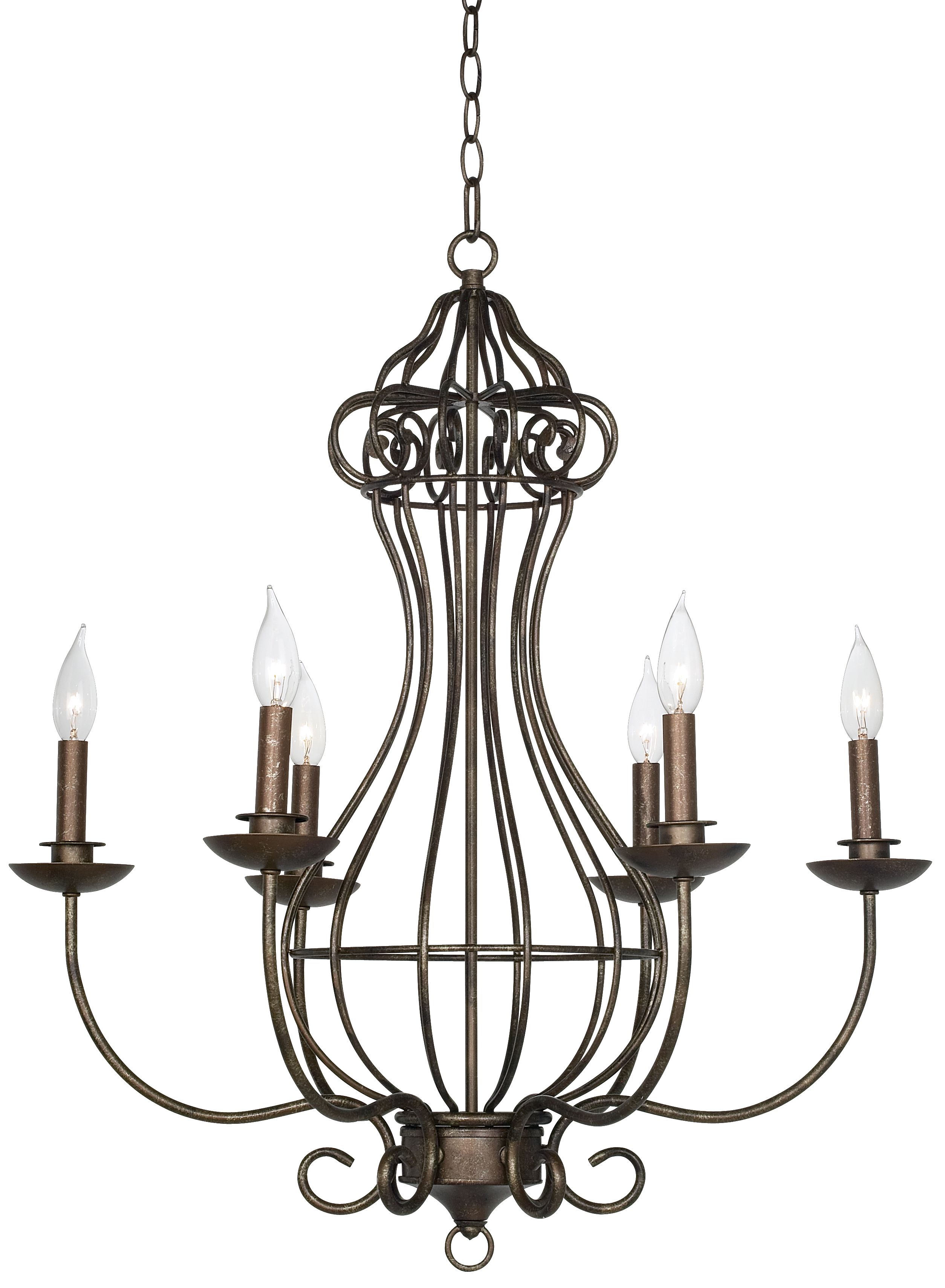 Kathy Ireland Georgetown 26 1/4" Wide Chandelier