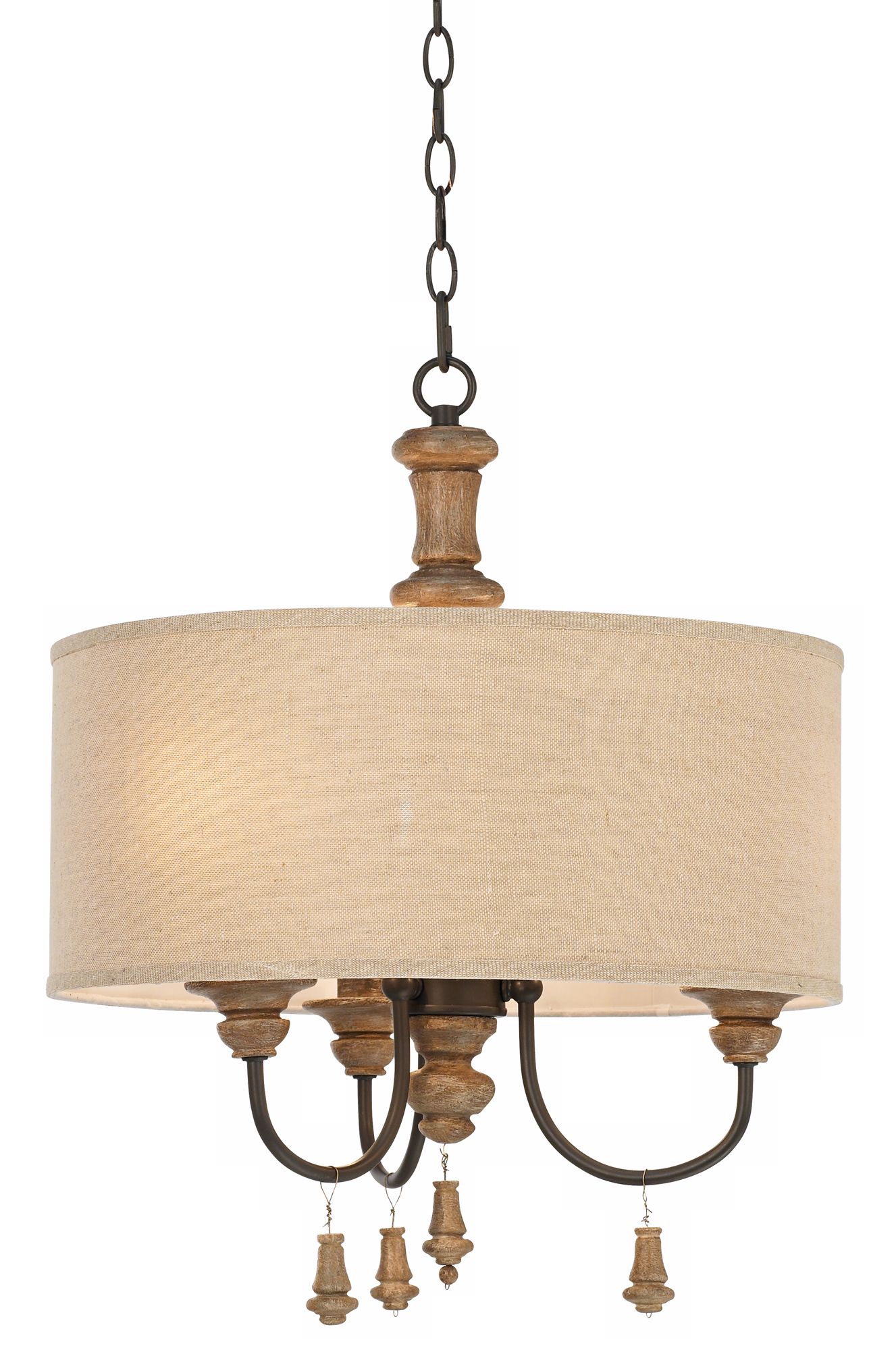 Kathy Ireland Grand Maison Woodland 18" Wide Chandelier