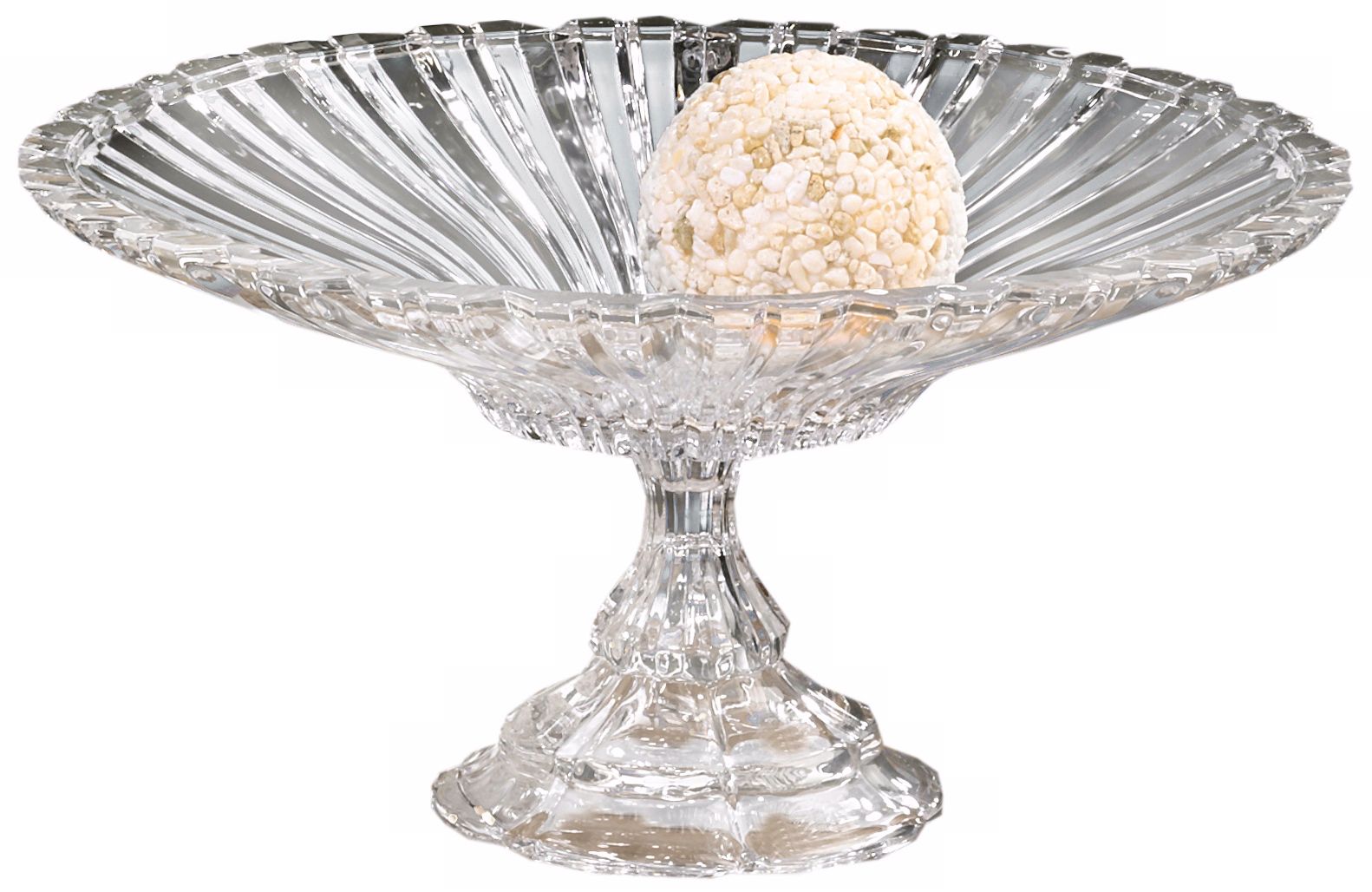 Alexandria Crystal Compote Dish