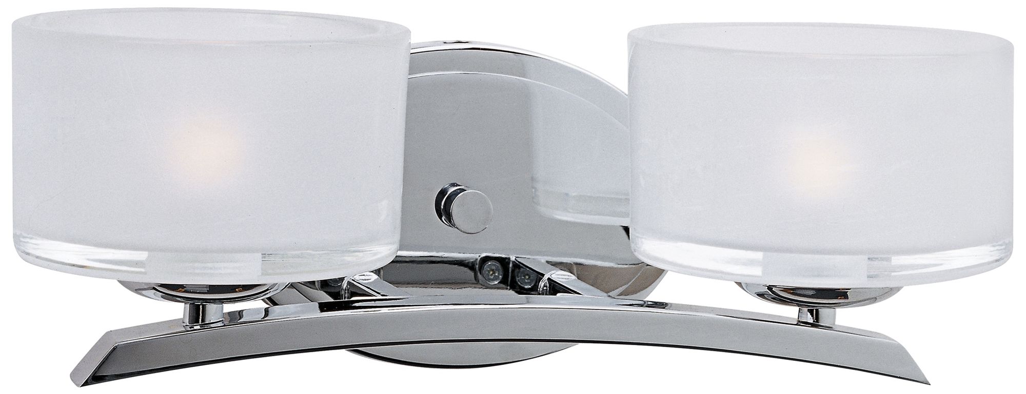 Maxim Elle Collection Chrome 2 Light Wall Sconce