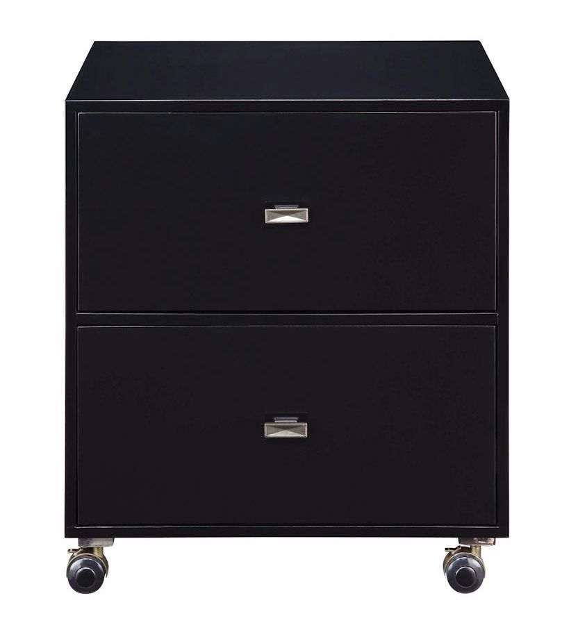 Tamara Ebony 2-Drawer File Chest