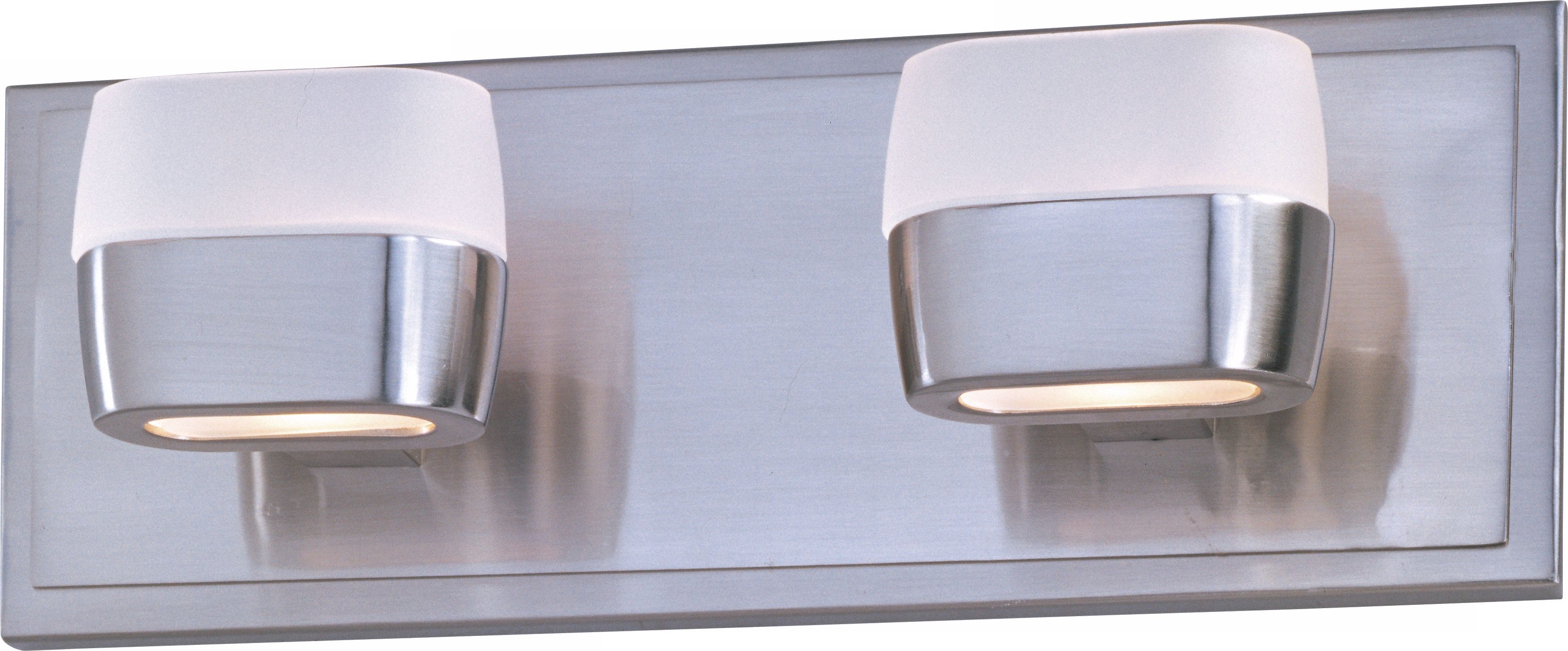 ET2 Ellipse 14" Wide Satin Nickel Bath Vanity Fixture