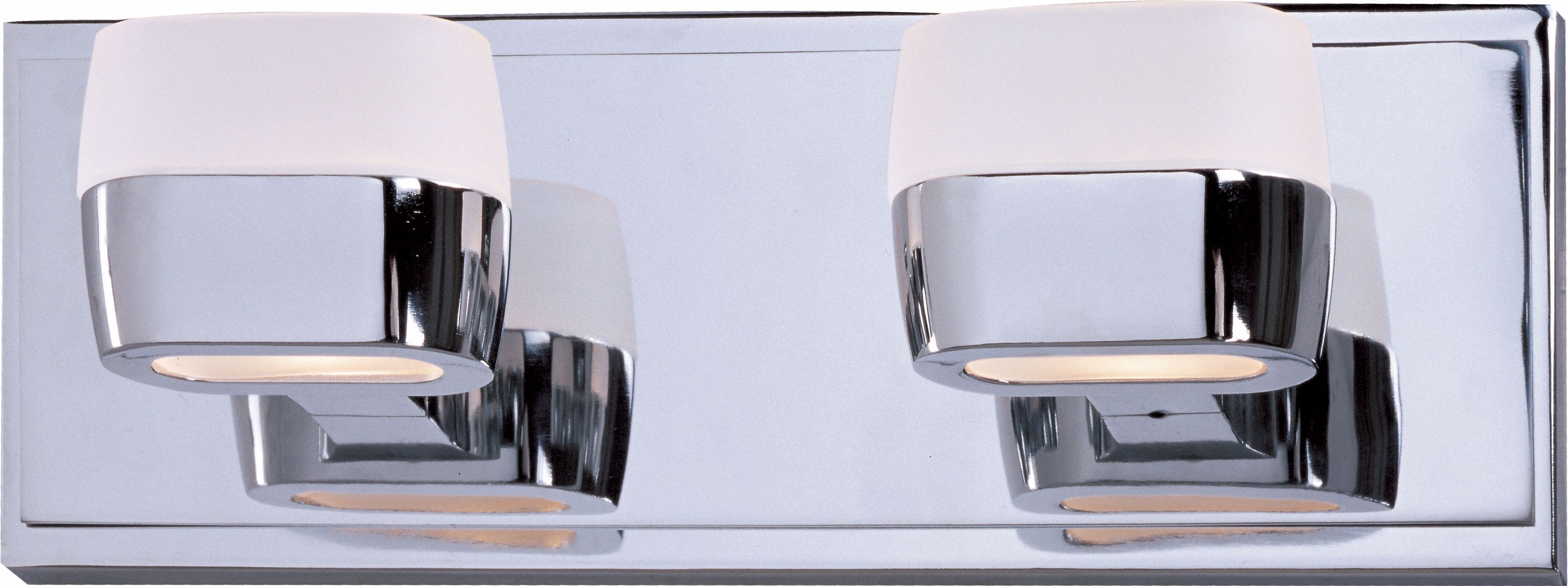ET2 Ellipse 14" Wide Polished Chrome Bath Vanity Fixture