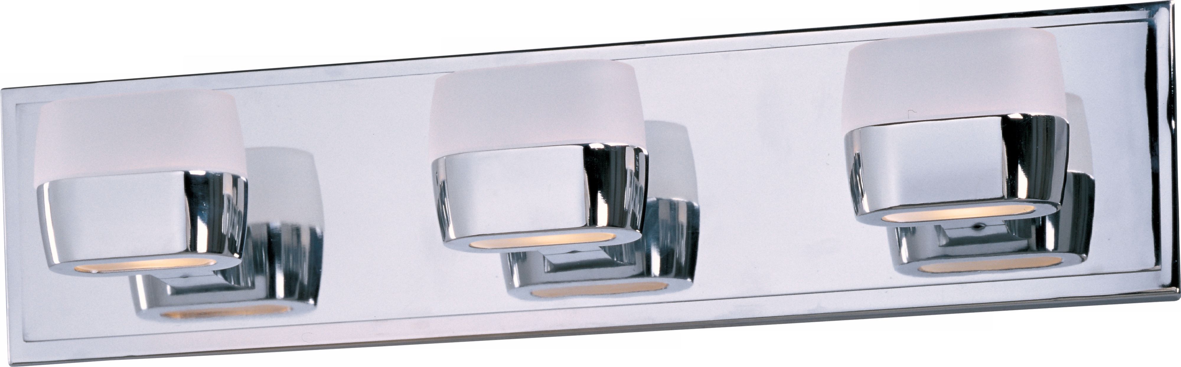 ET2 Ellipse 21" Wide Polished Chrome Bath Vanity Fixture