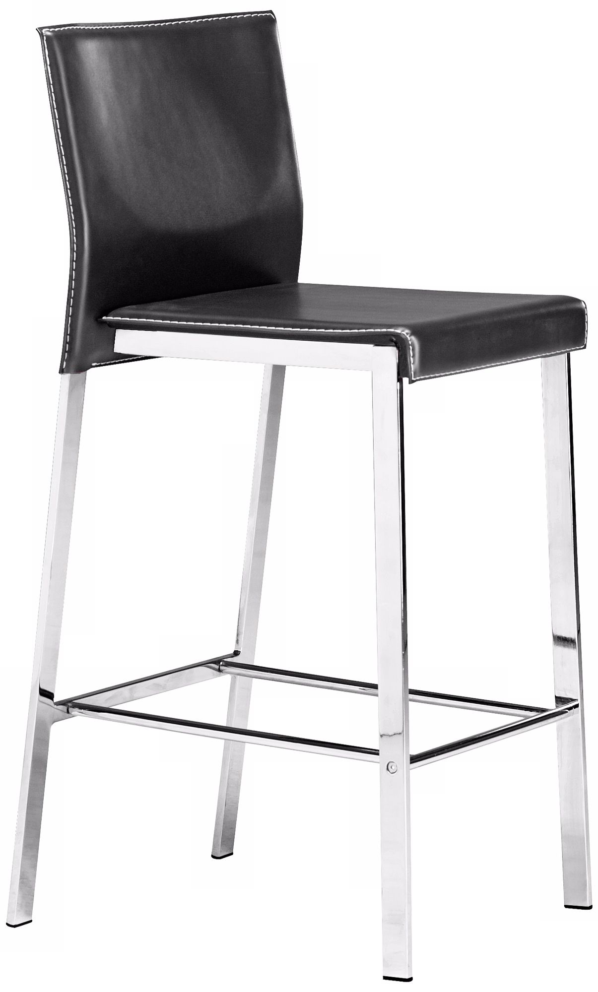 Zuo Boxter Black Modern Counter Stool