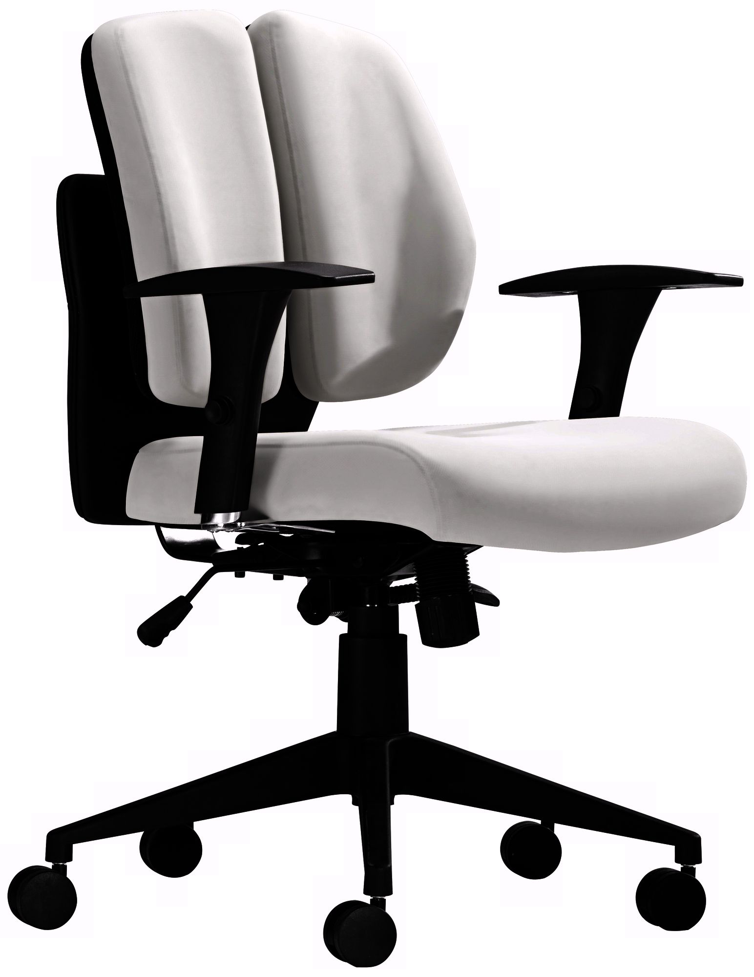 Zuo Aqua White Polyurethane Office Chair