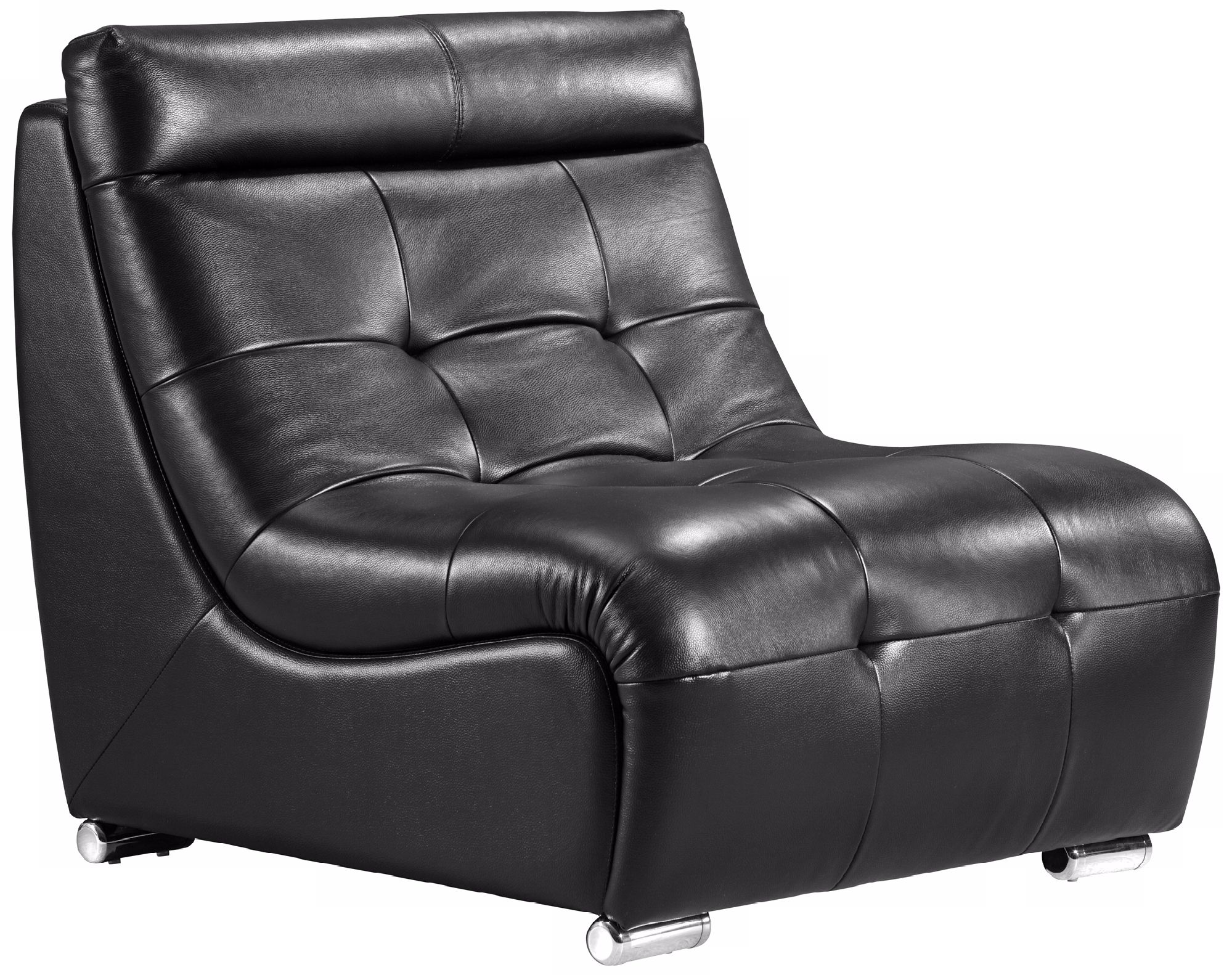 Zuo Object Black Modular Sofa Single Chair T2660