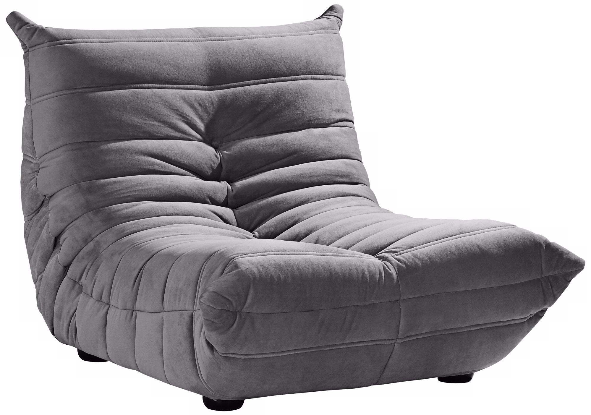 Zuo Circus Gray Sectional Single Chair