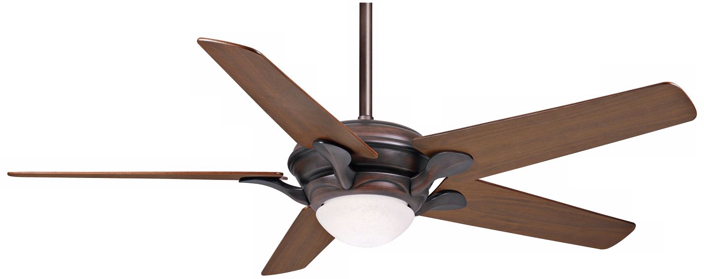 55" Casablanca Bel Air Brushed Cocoa Ceiling Fan