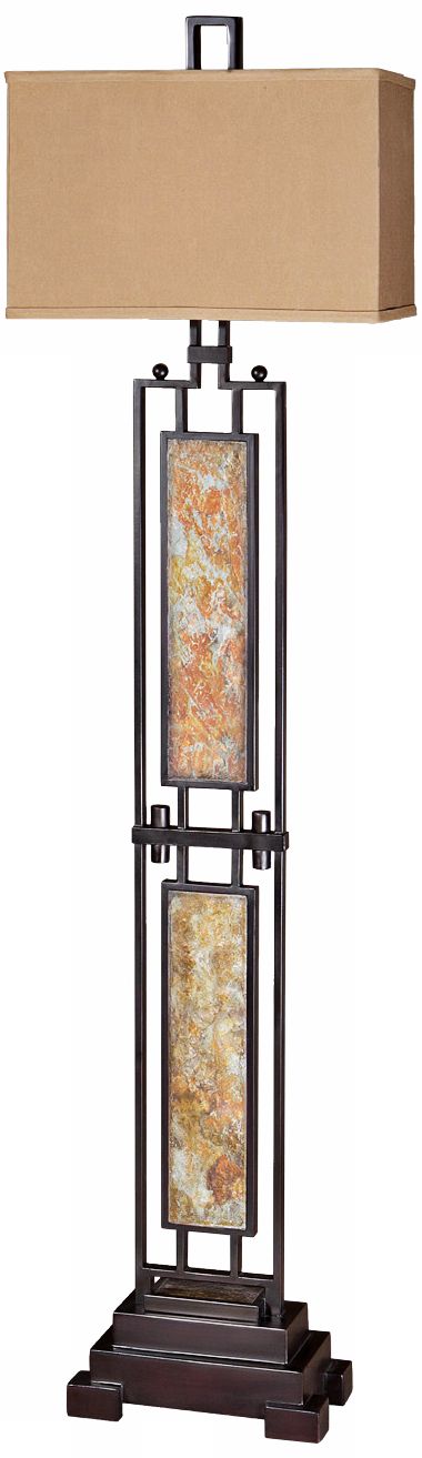Uttermost Suspended Slate Floor Lamp