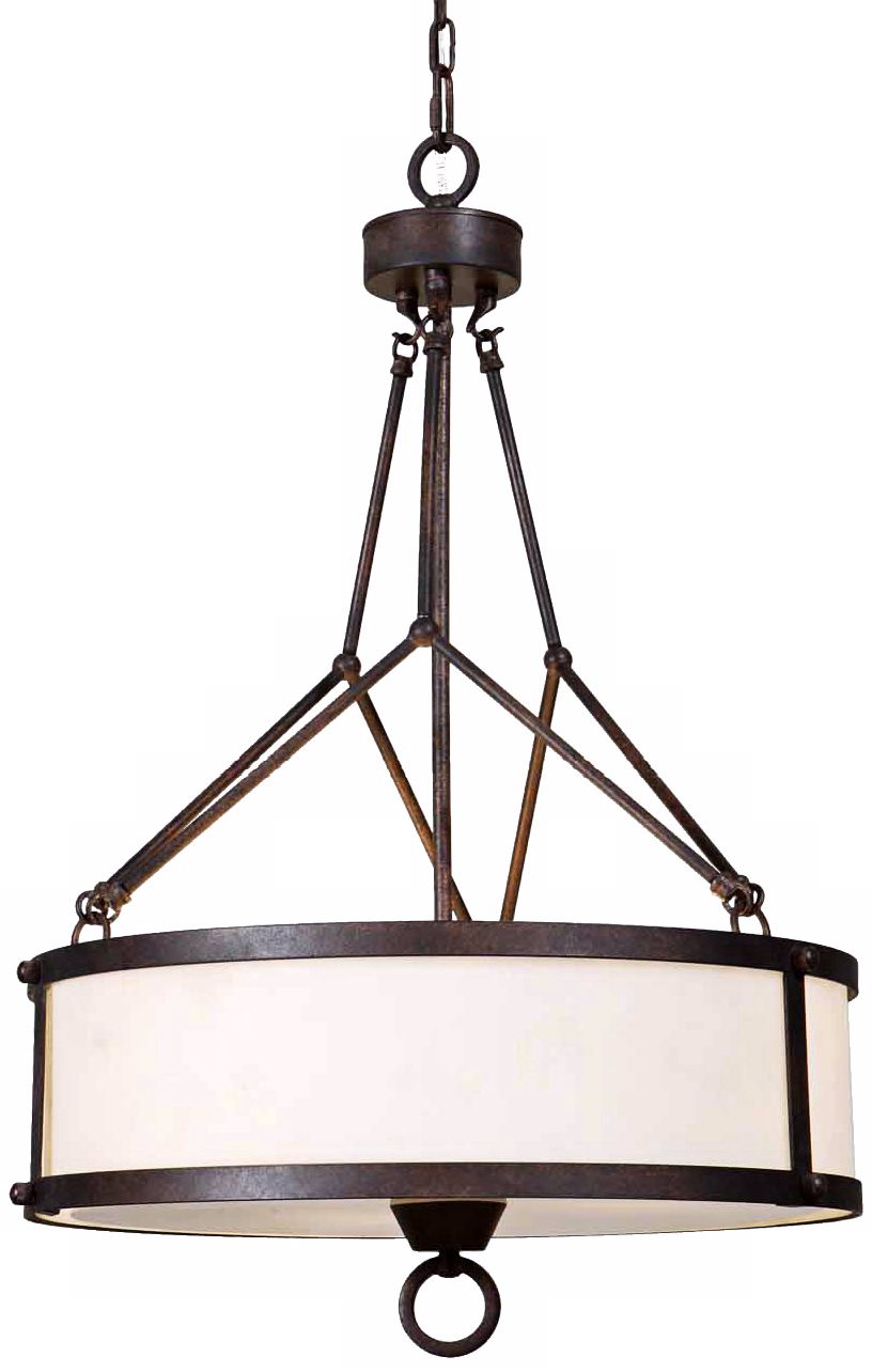Uttermost Andros 3-Light Pendant Chandelier