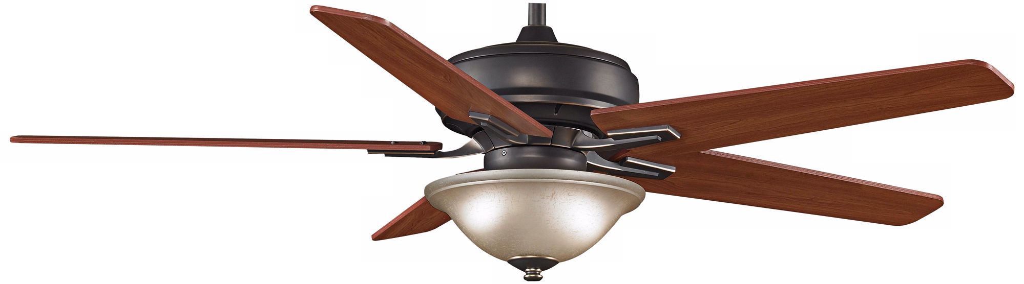 60" Fanimation Keistone Bronze Accent Ceiling Fan