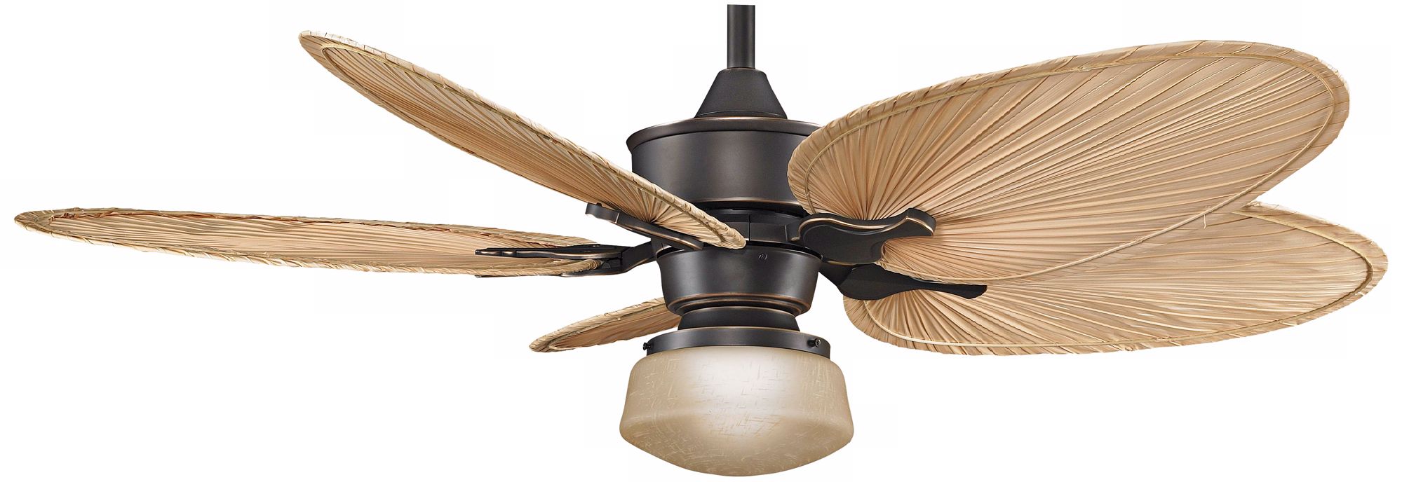 52" Fanimation Islander Bronze Ceiling Fan with Light Kit