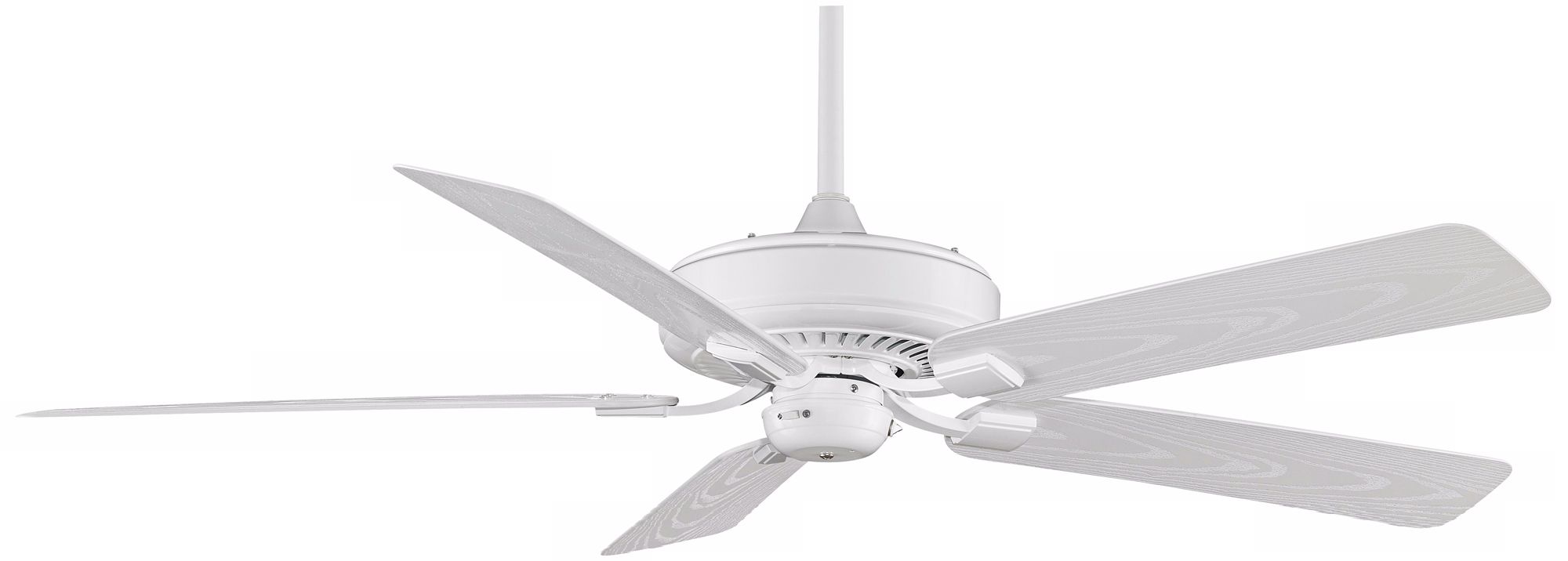 60" Fanimation Edgewood™ White Wet Ceiling Fan