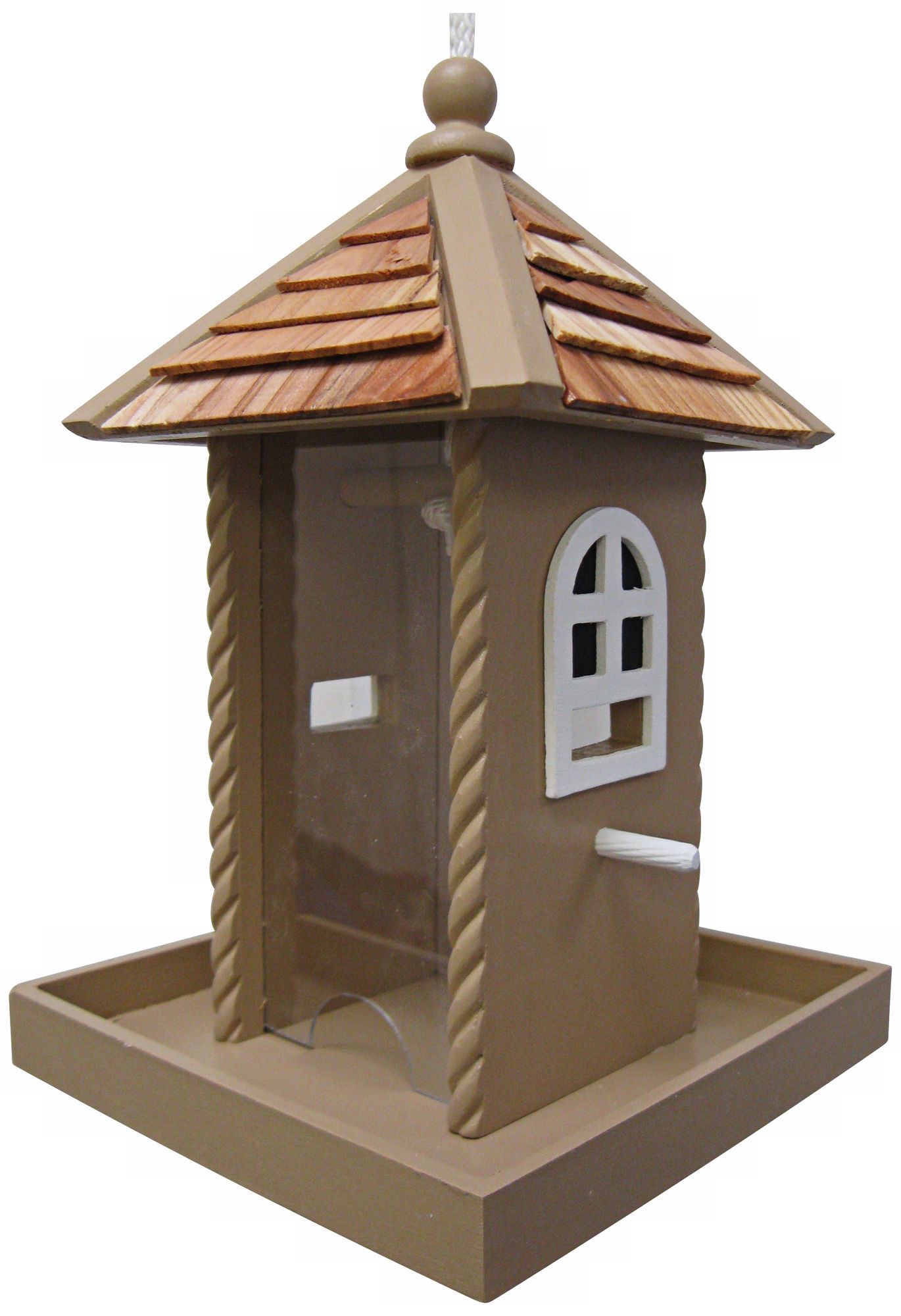 Taupe Nestling Bird Feeder