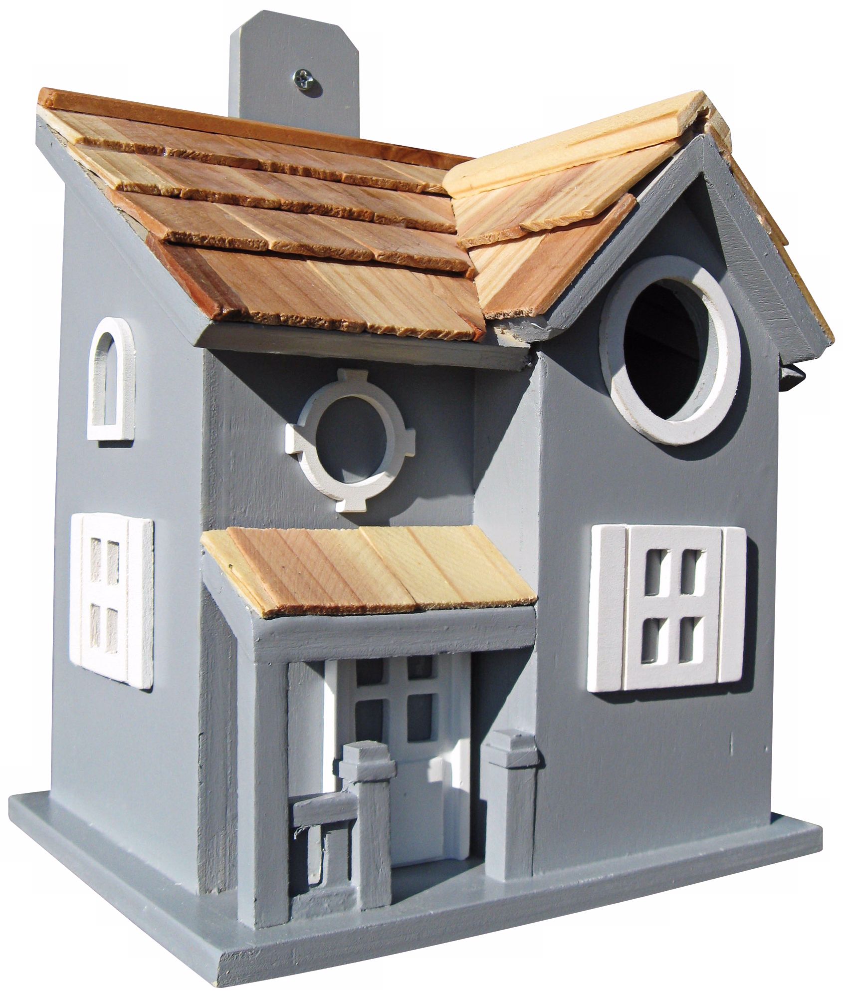 Nestling Cottage Blue Birdhouse