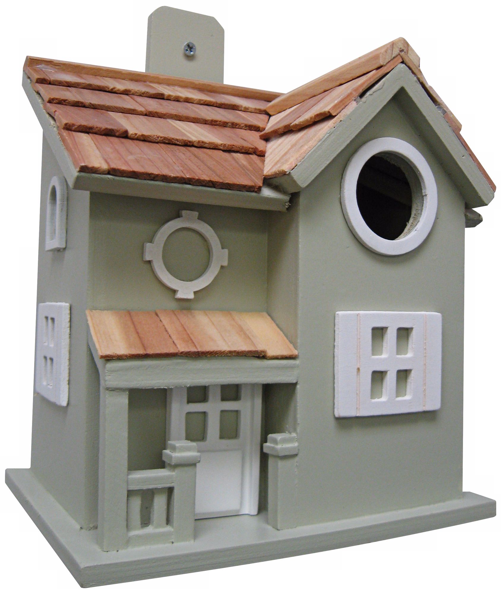 Nestling Cottage Green Birdhouse