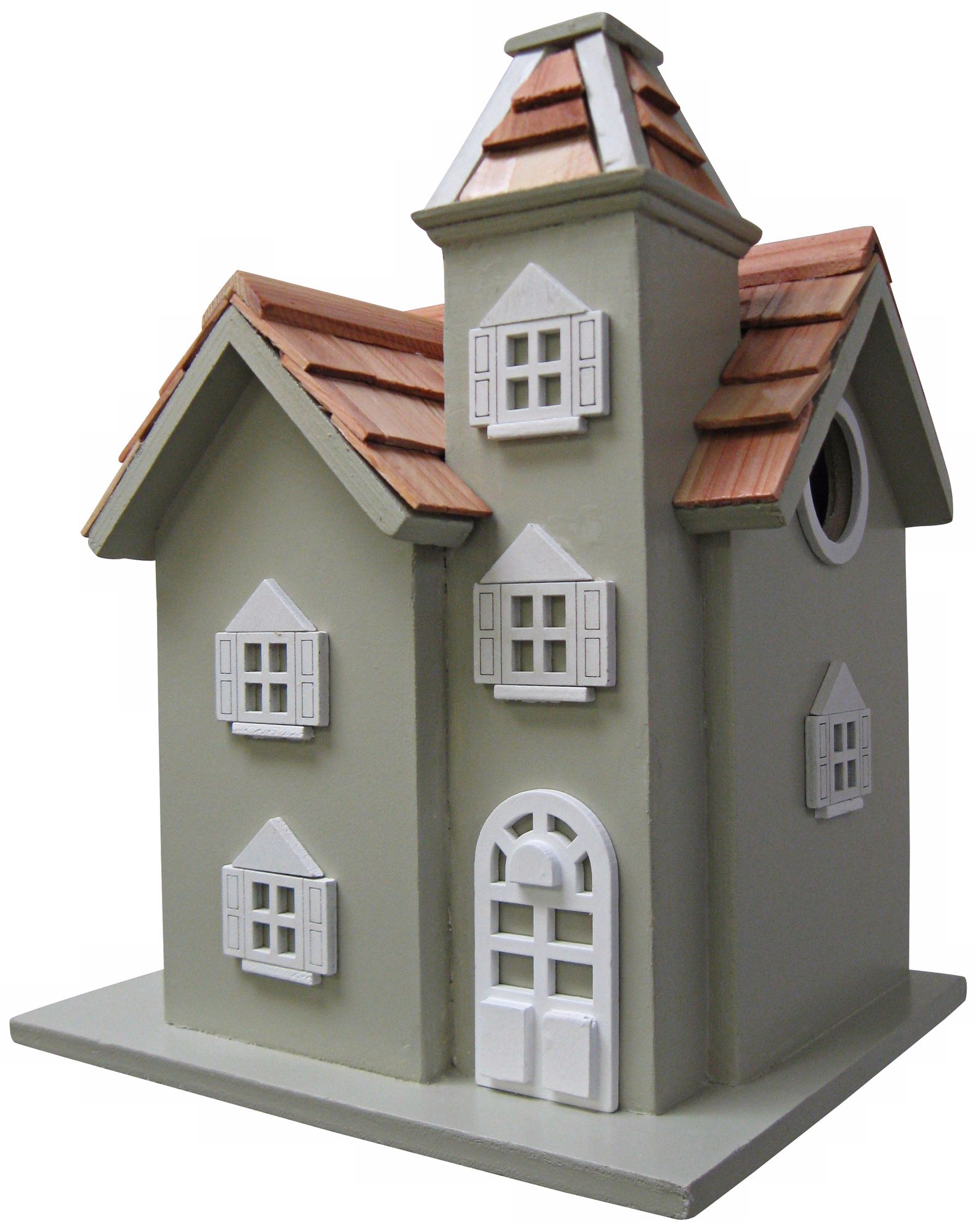 Little Manor Green Birdhouse