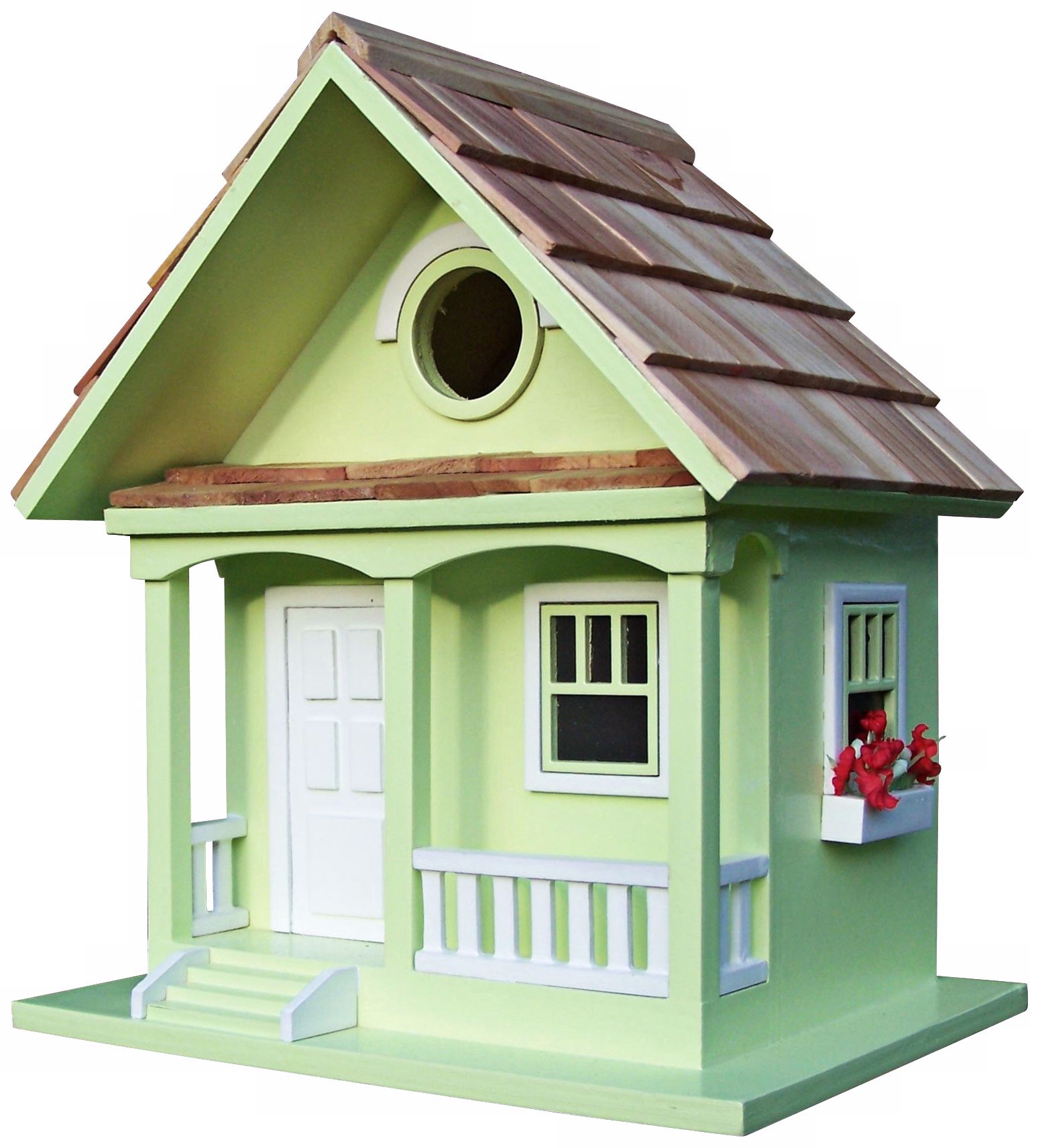 Forest Bungalow Cottage Key Lime Birdhouse