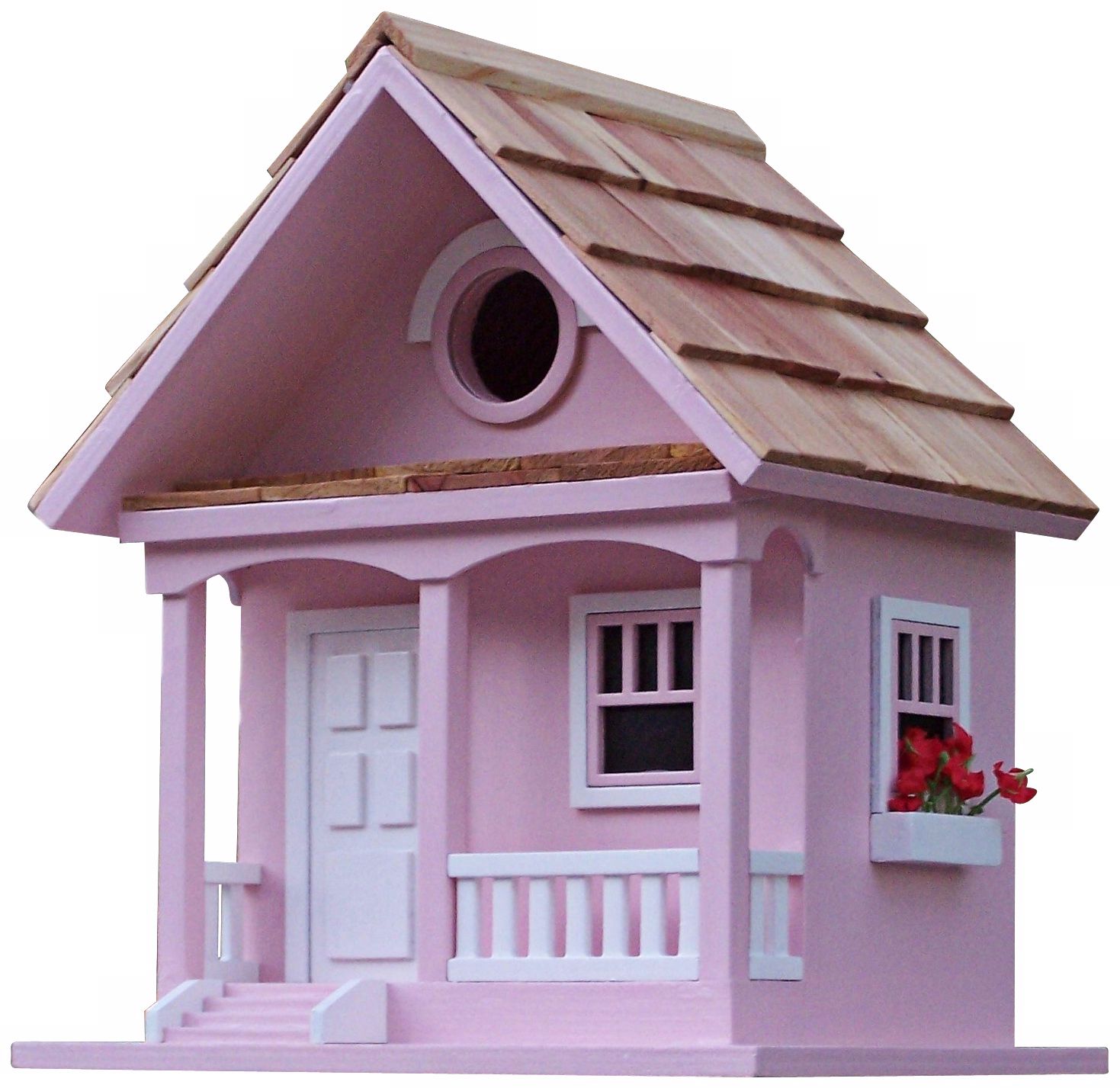 Forest Bungalow Cottage Cotton Candy Birdhouse