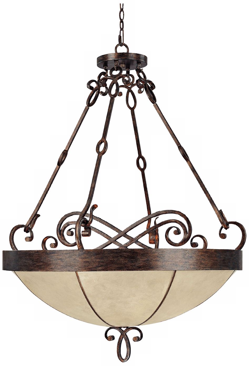 Reserve Collection Rustic Finish 33 3/4" Wide Pendant Light