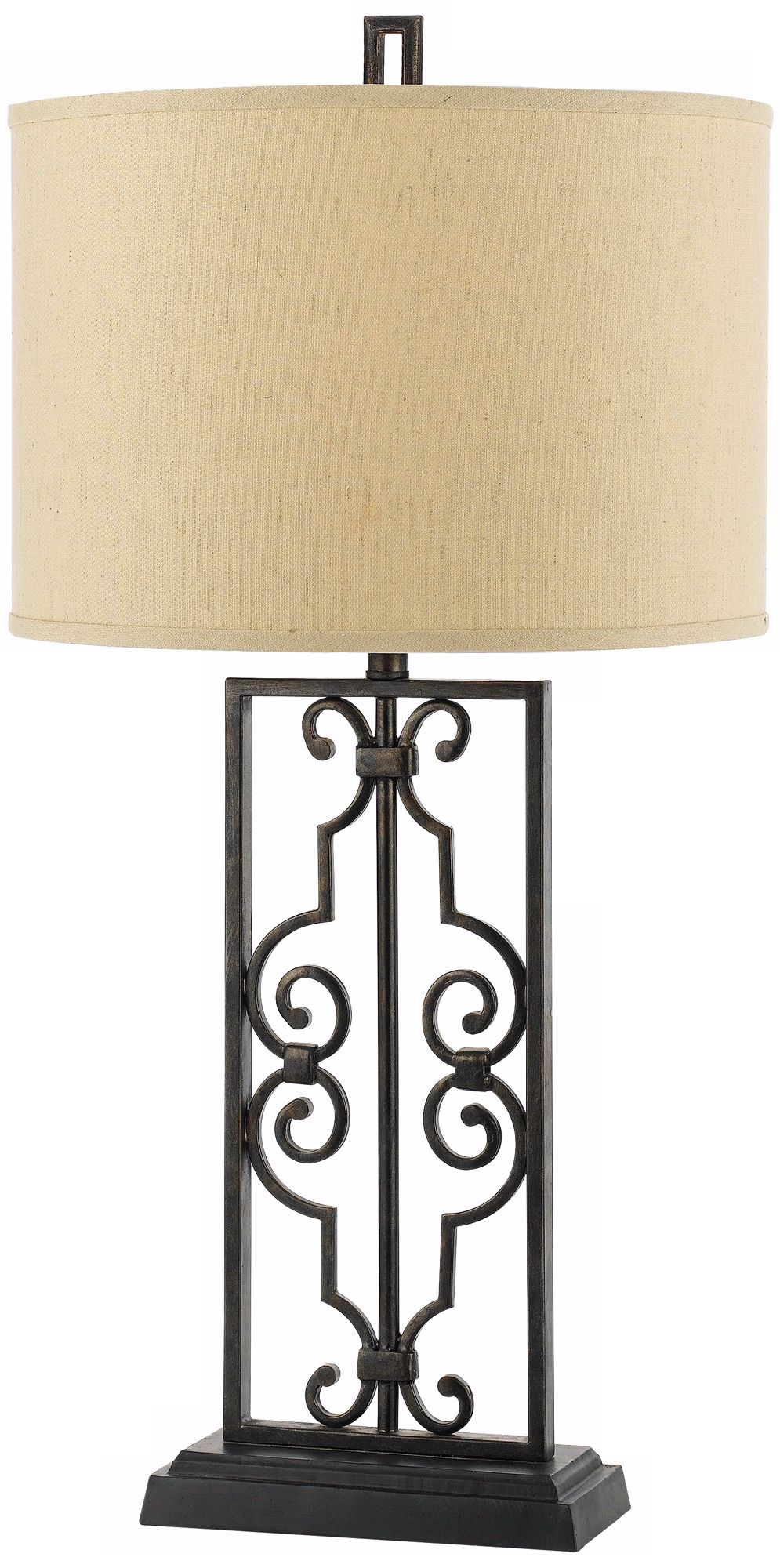 Horizon Maya Hand-Crafted Forged Iron Table Lamp