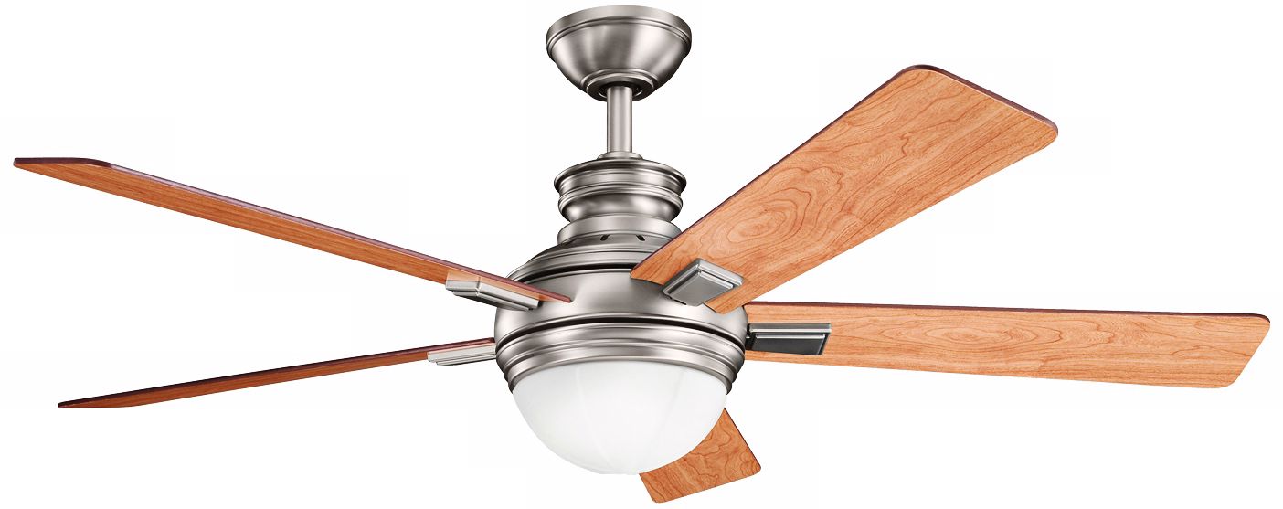 52" Kichler Brookfield Antique Pewter Ceiling Fan