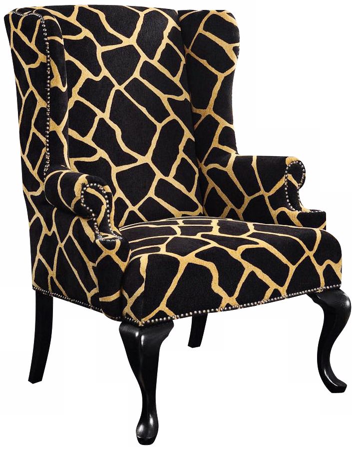 Giraffe Print Tiga Chair