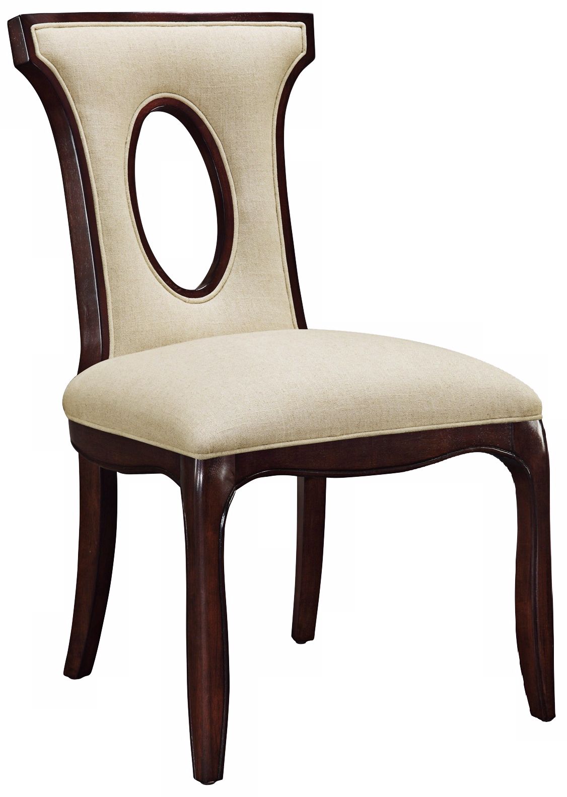 Blakemore Ecru Linen Side Chair
