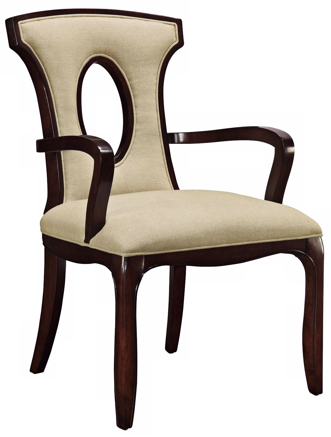 Blakemore Ecru Linen Arm Chair