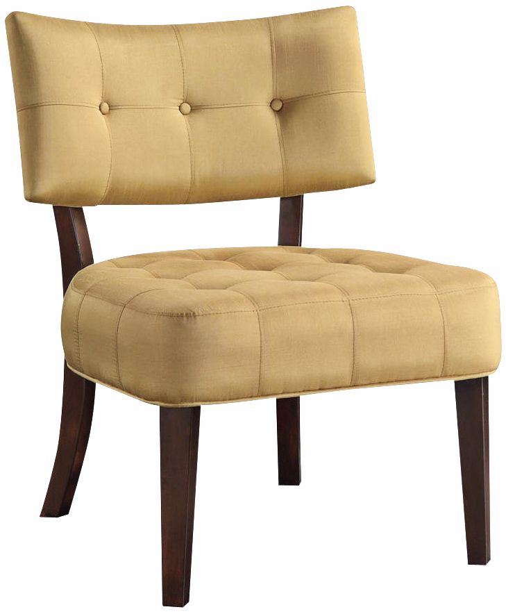 Gold Shauna Slipper Chair