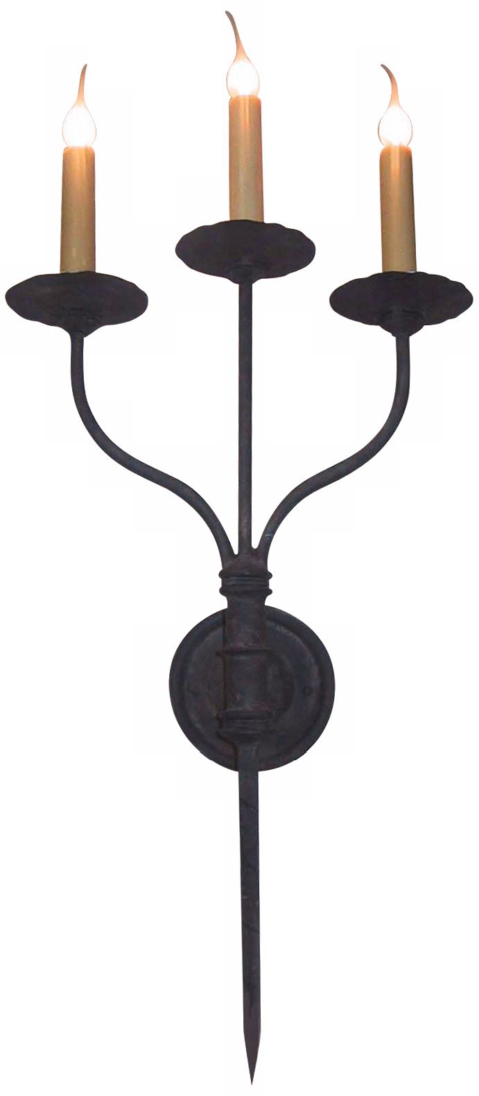 Laura Lee 3-Light  24" High Wall Sconce
