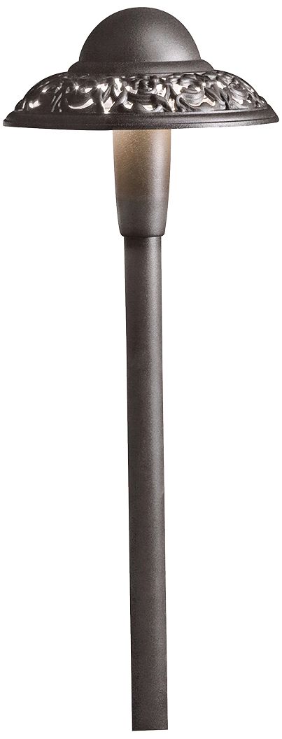 Bronze Finish Pierced Dome 21 1/2" LED Landscape Path Light