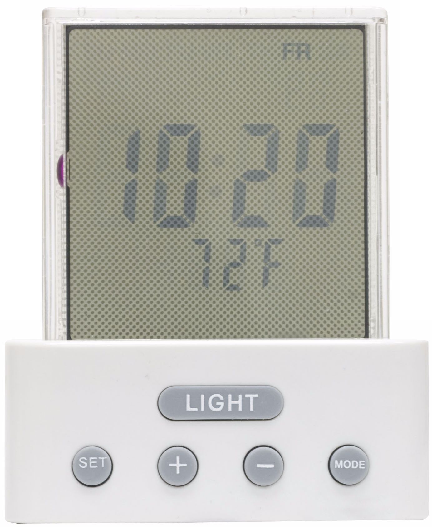 Time and Temperature LCD Night Light
