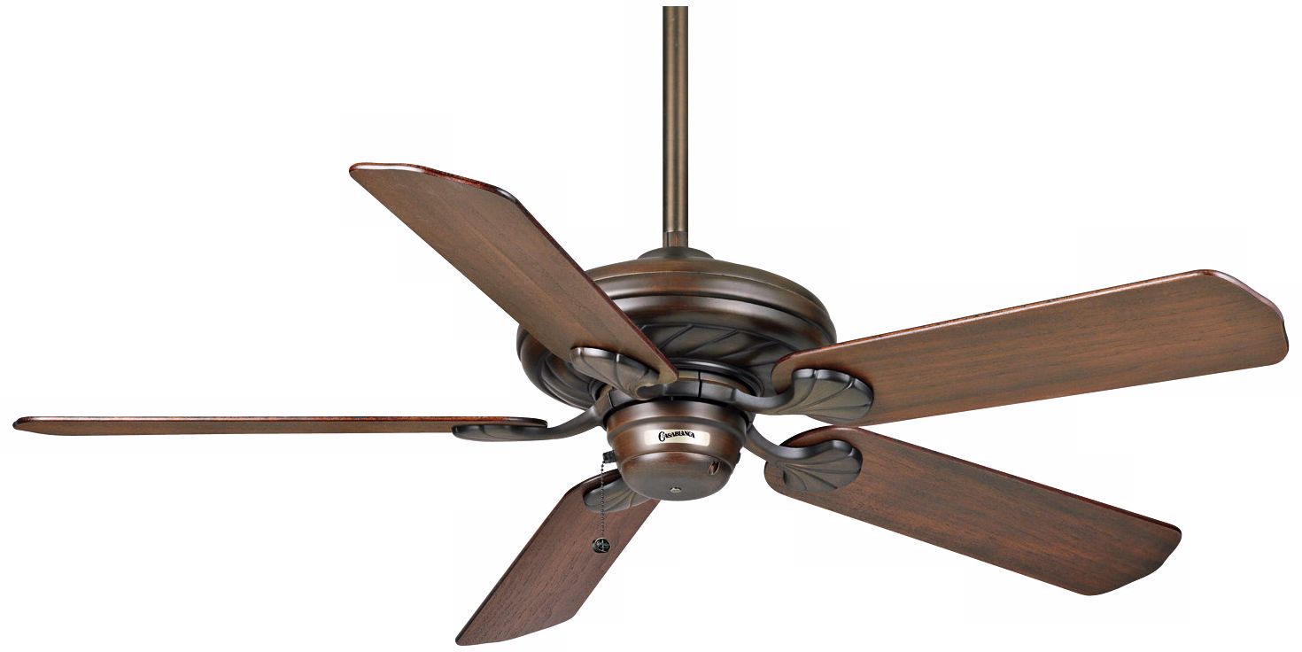 53" Casablanca Capistrano Brushed Cocoa Ceiling Fan