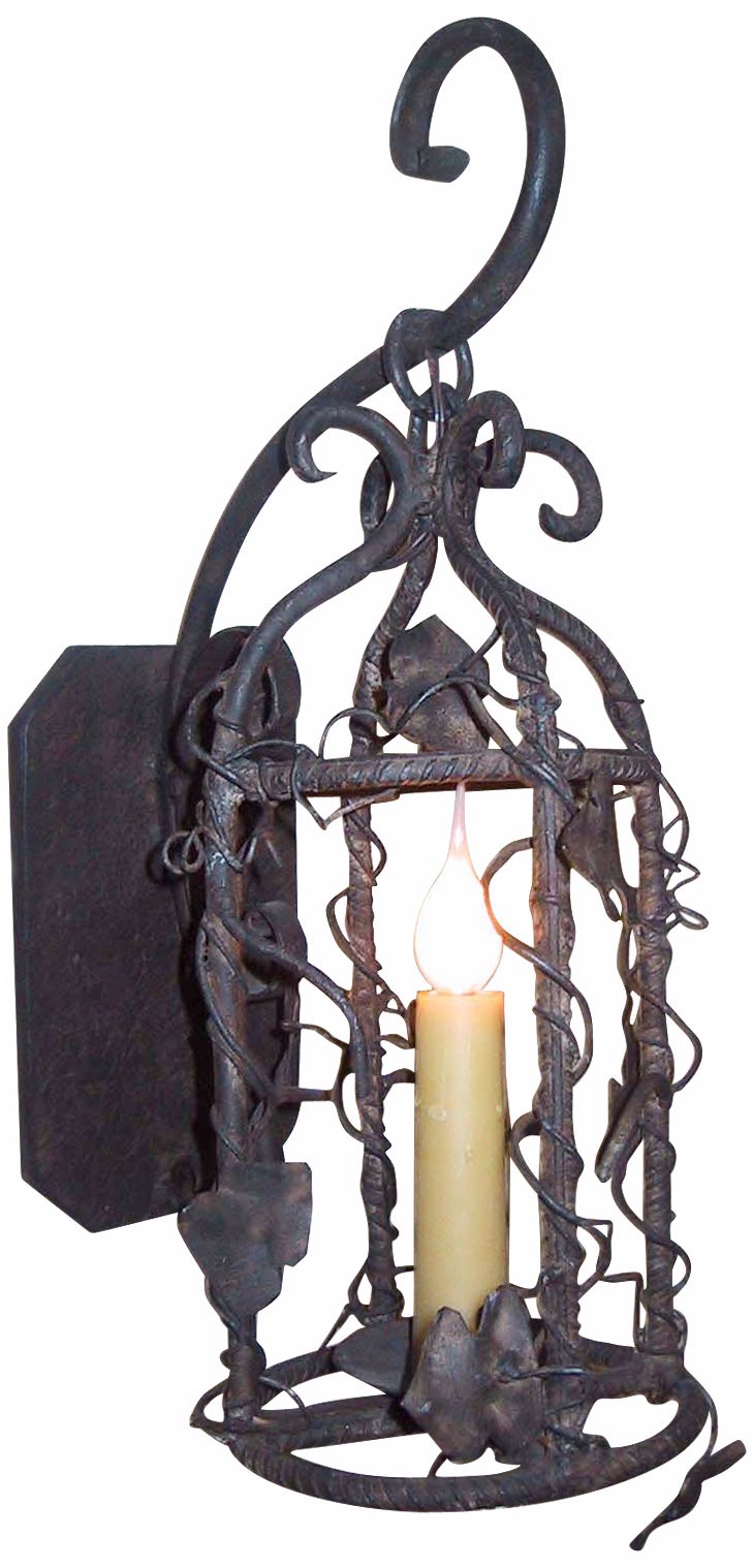 Laura Lee Birdcage 19" High Wall Sconce