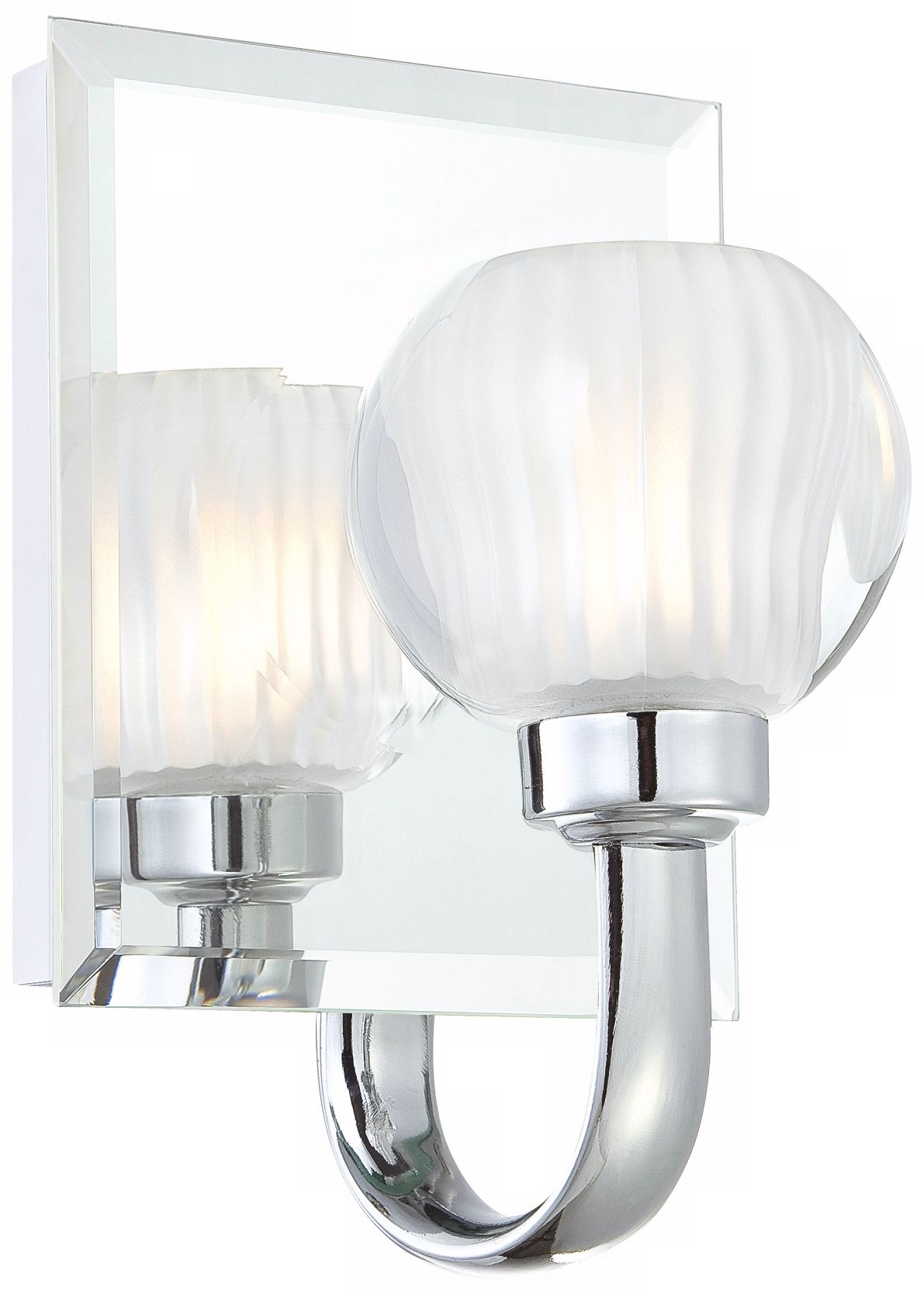 George Kovacs Curvy Collection 7 1/2" High Wall Sconce