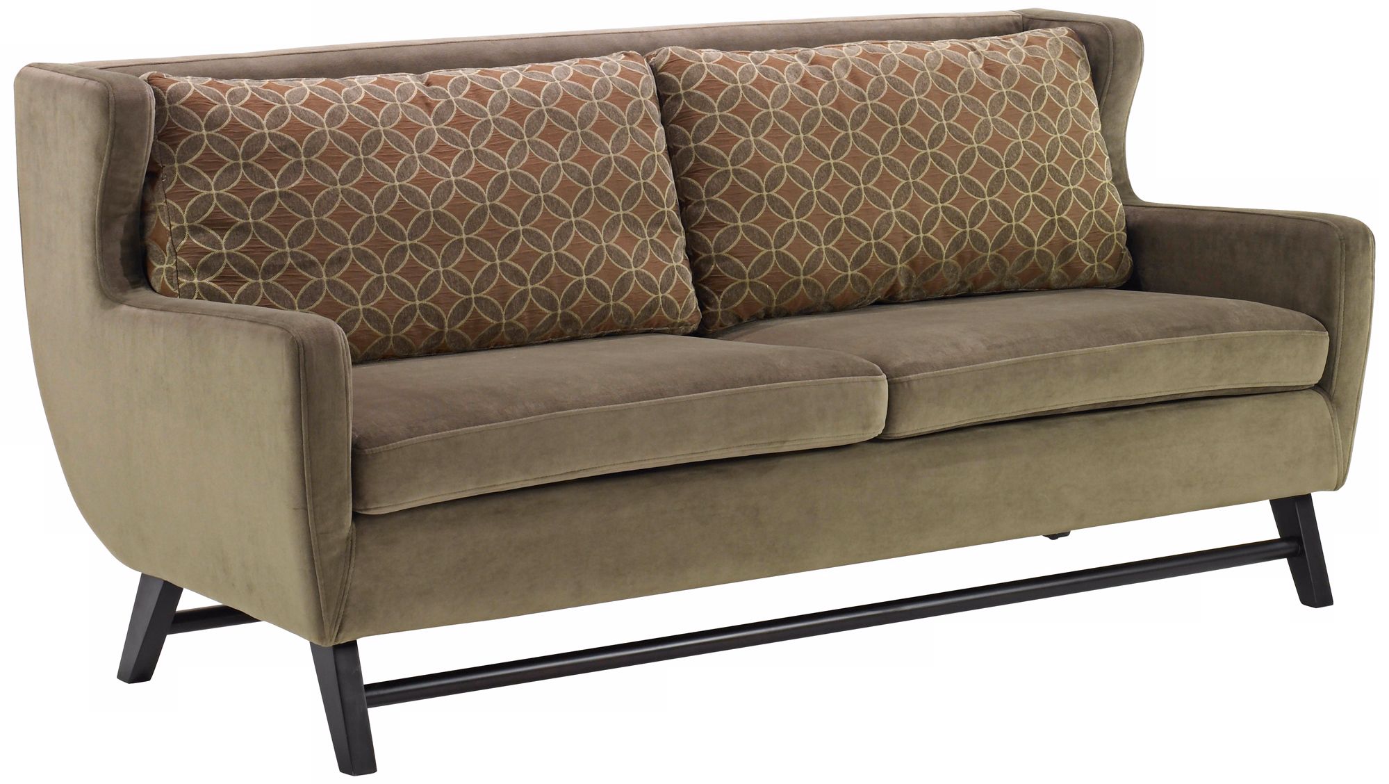 Midtown Mellow Green Java Sofa