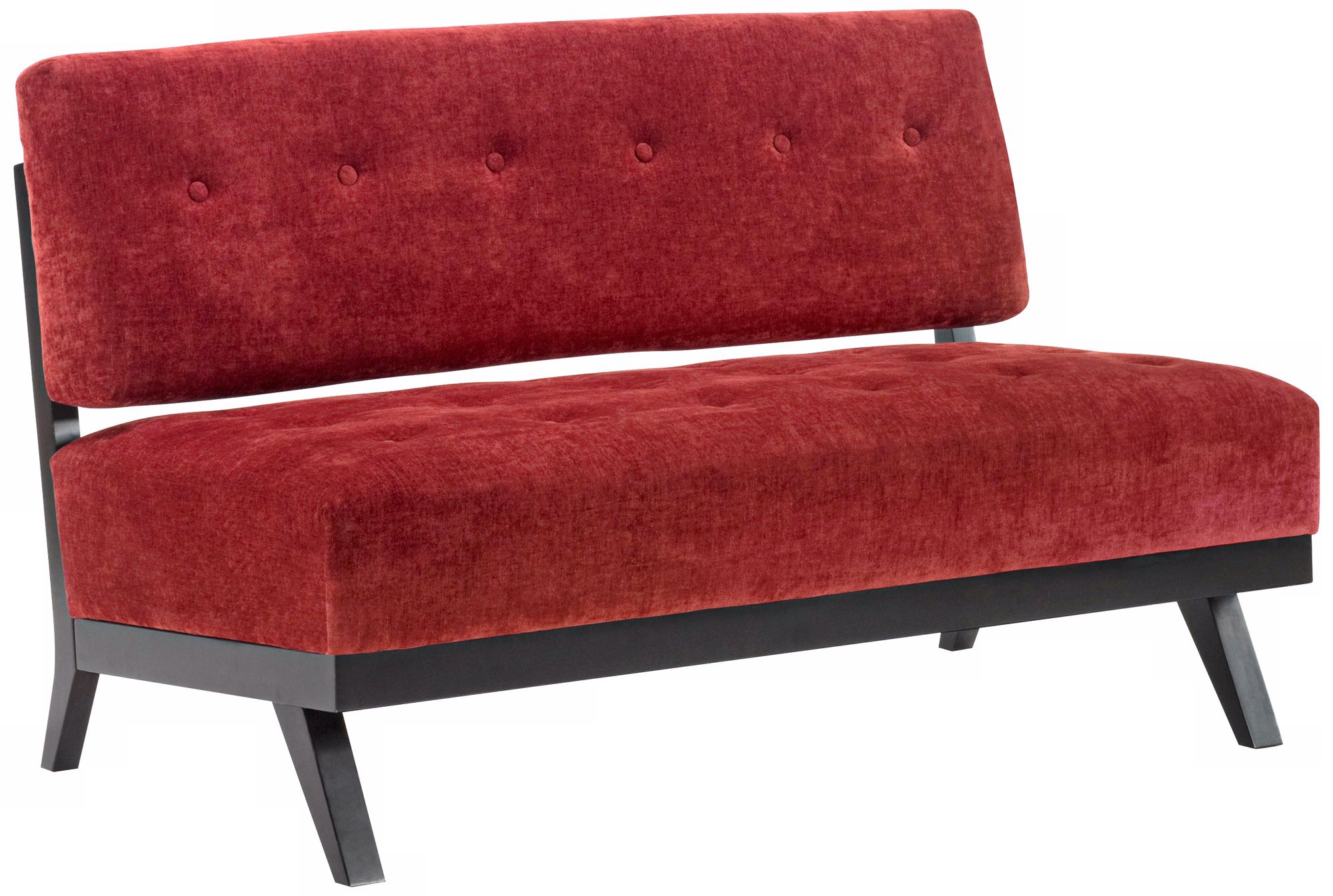 Trace Pimento Armless Loveseat