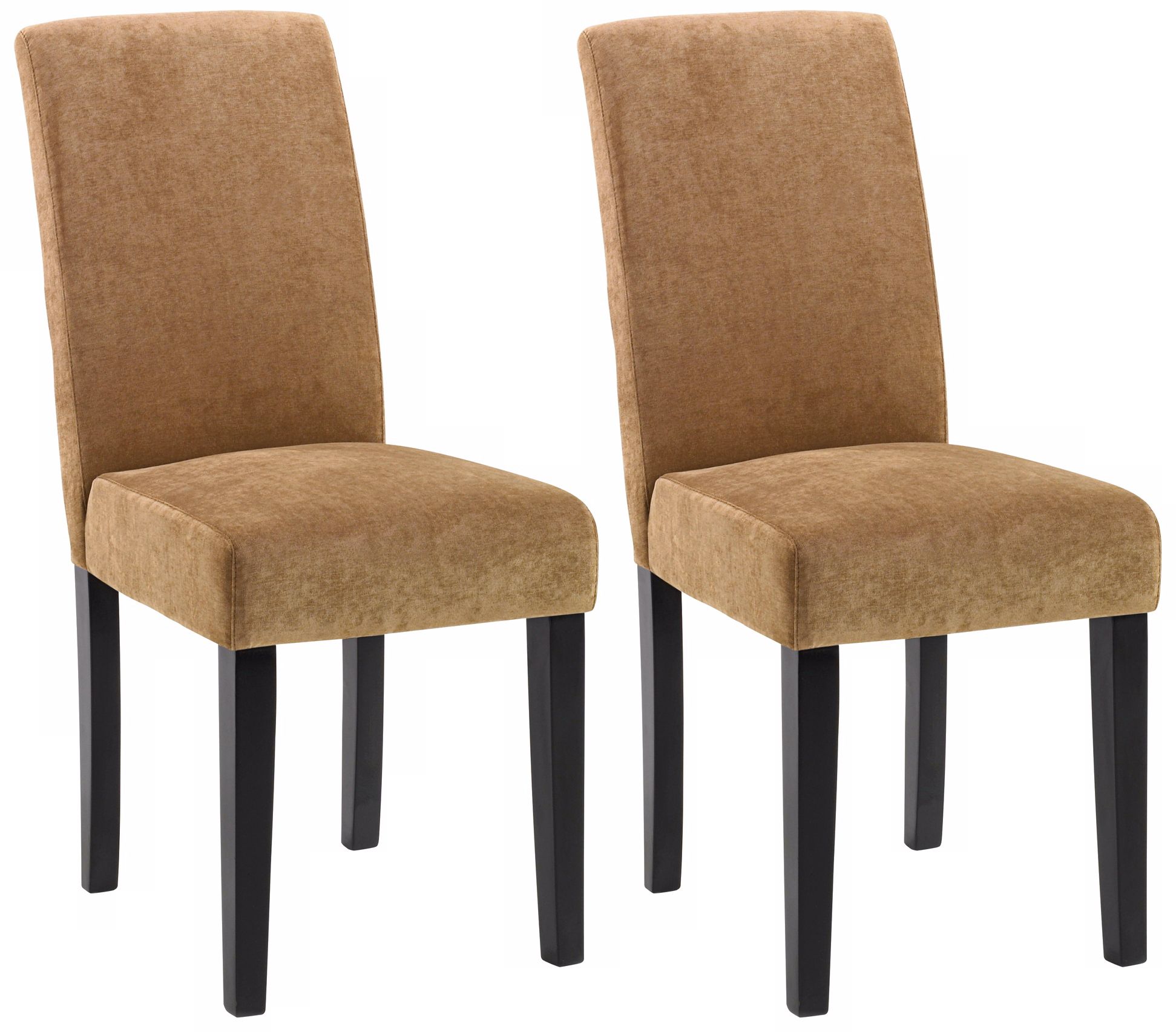 Set of Two Versa Dining Chairs - Tobacco