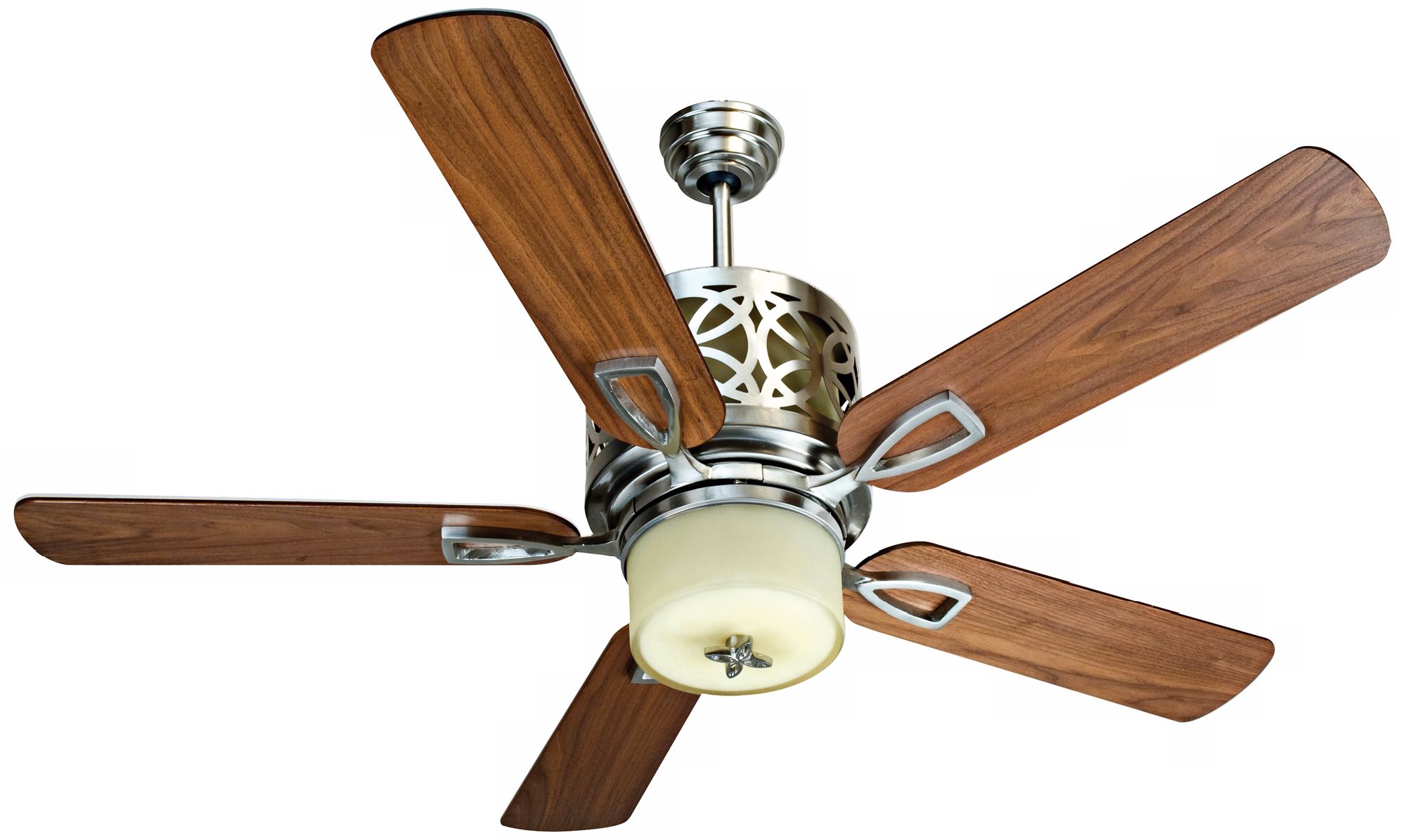 52" Craftmade Pierce Stainless Steel Ceiling Fan