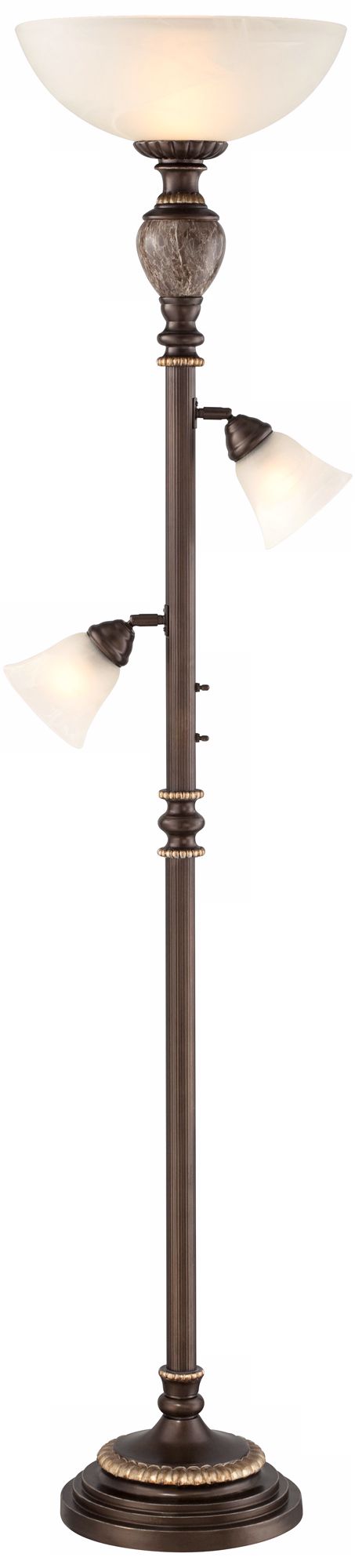 Kathy Ireland Belvedere Manor 3-in-1™ Torchiere