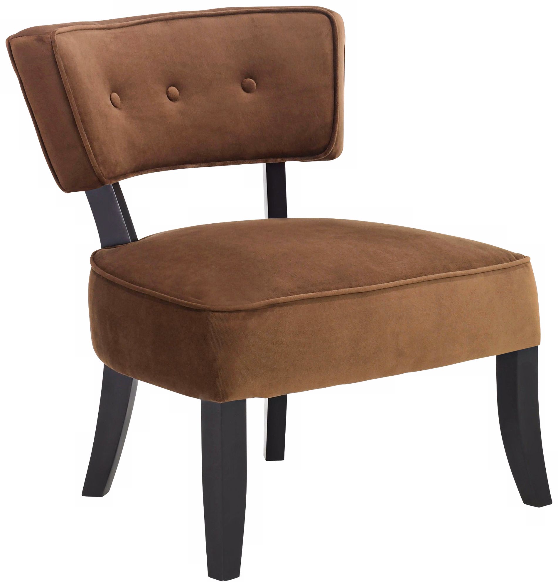 Ashbury Acorn Brown Club Chair