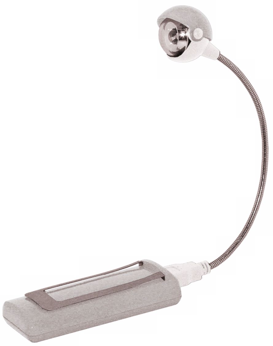 High Output LED Eye Computer Book Light With Base T4127