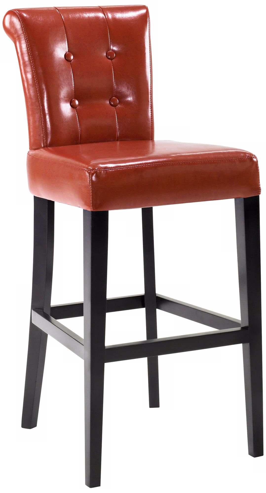 Sangria Burnt Sienna Bicast Leather 26" Counter Stool