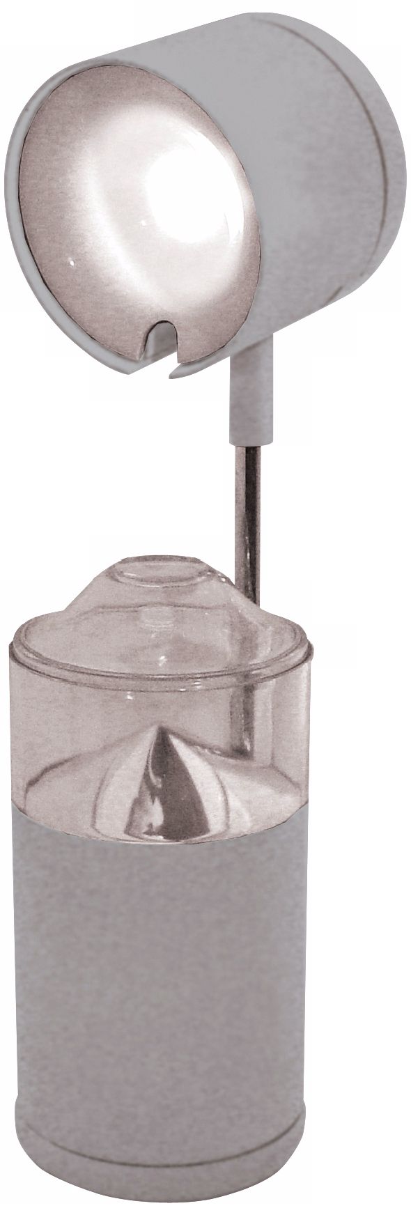 Silver LED Battery Operated Desk or Task Light