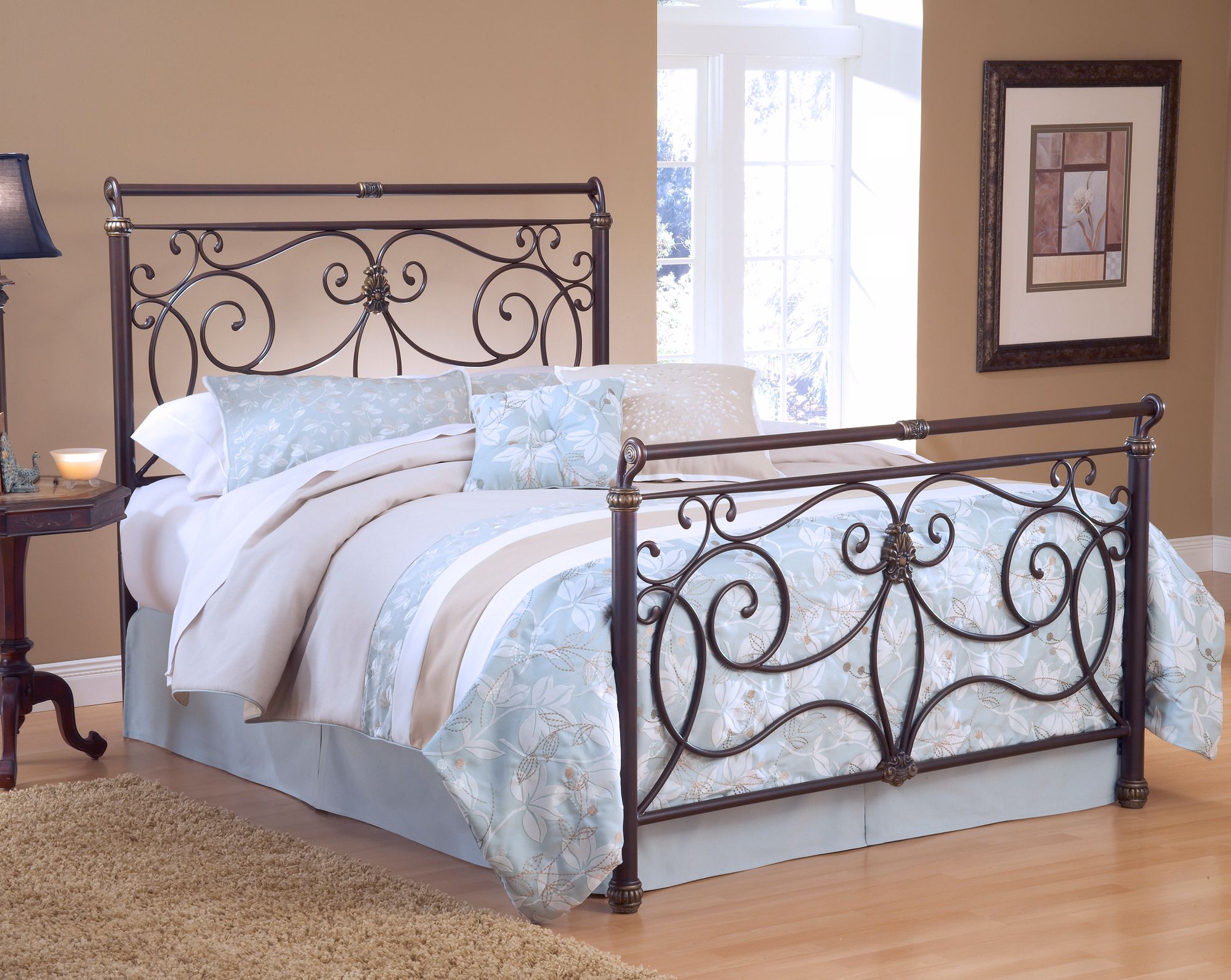 Hillsdale Brady Antique Bronze Bed Full T4161