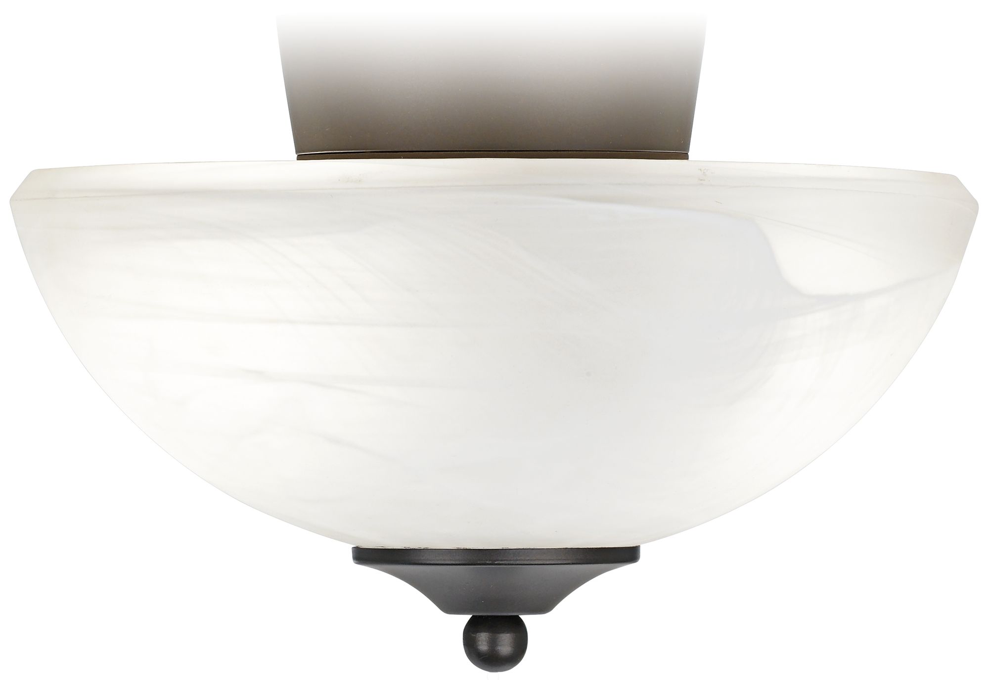 ENERGY STAR® Pull Chain Bronze Alabaster  Fan Light Kit