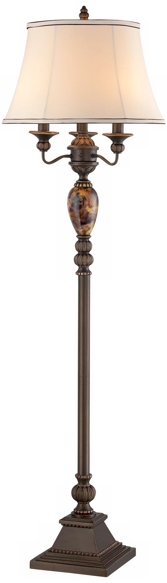 Kathy Ireland Mulholland 4-Light Floor Lamp